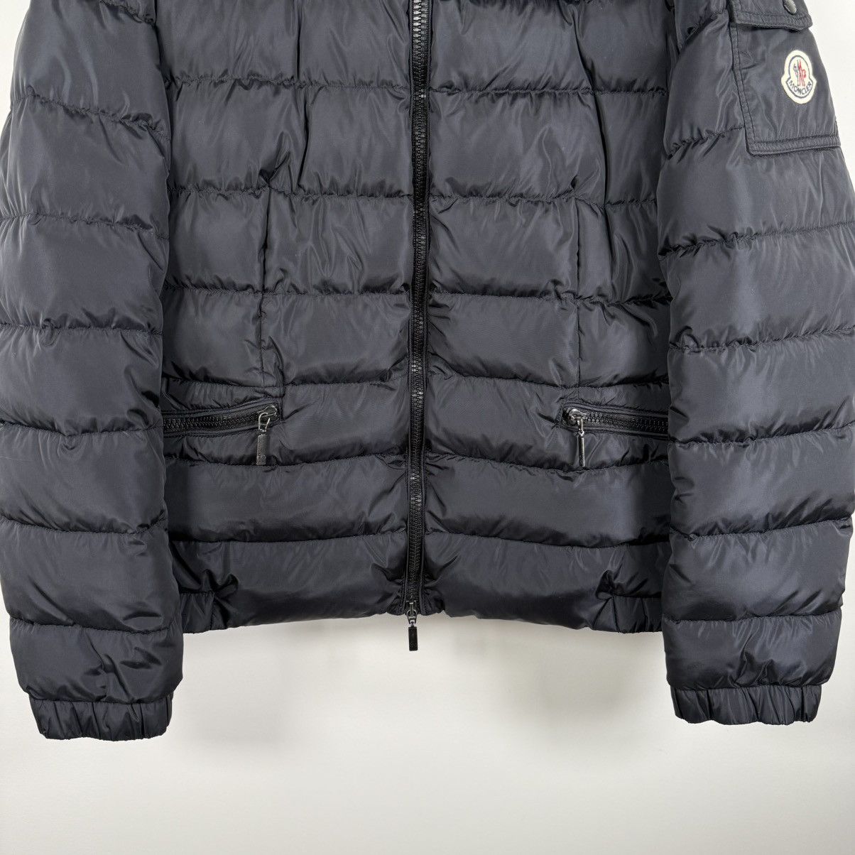 Moncler Moncler Saby Women’s Down Puffer Jacket Size 4 (L/XL) Blue Size L / US 10 / IT 46 - 5 Thumbnail