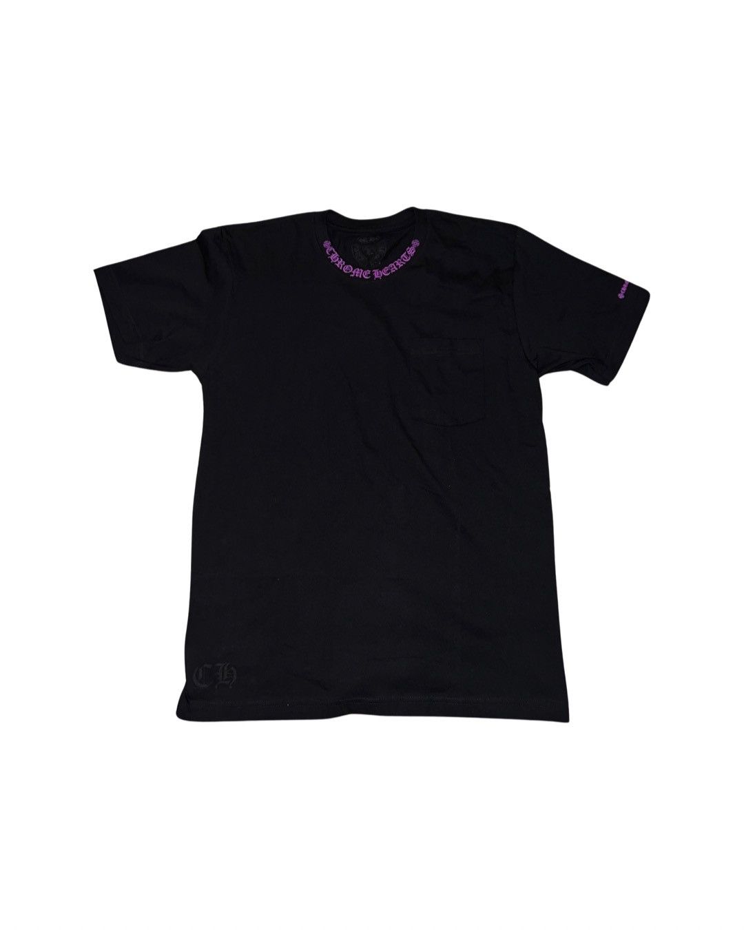 Chrome Hearts Chrome Hearts Pink Neck Logo Tee | Grailed