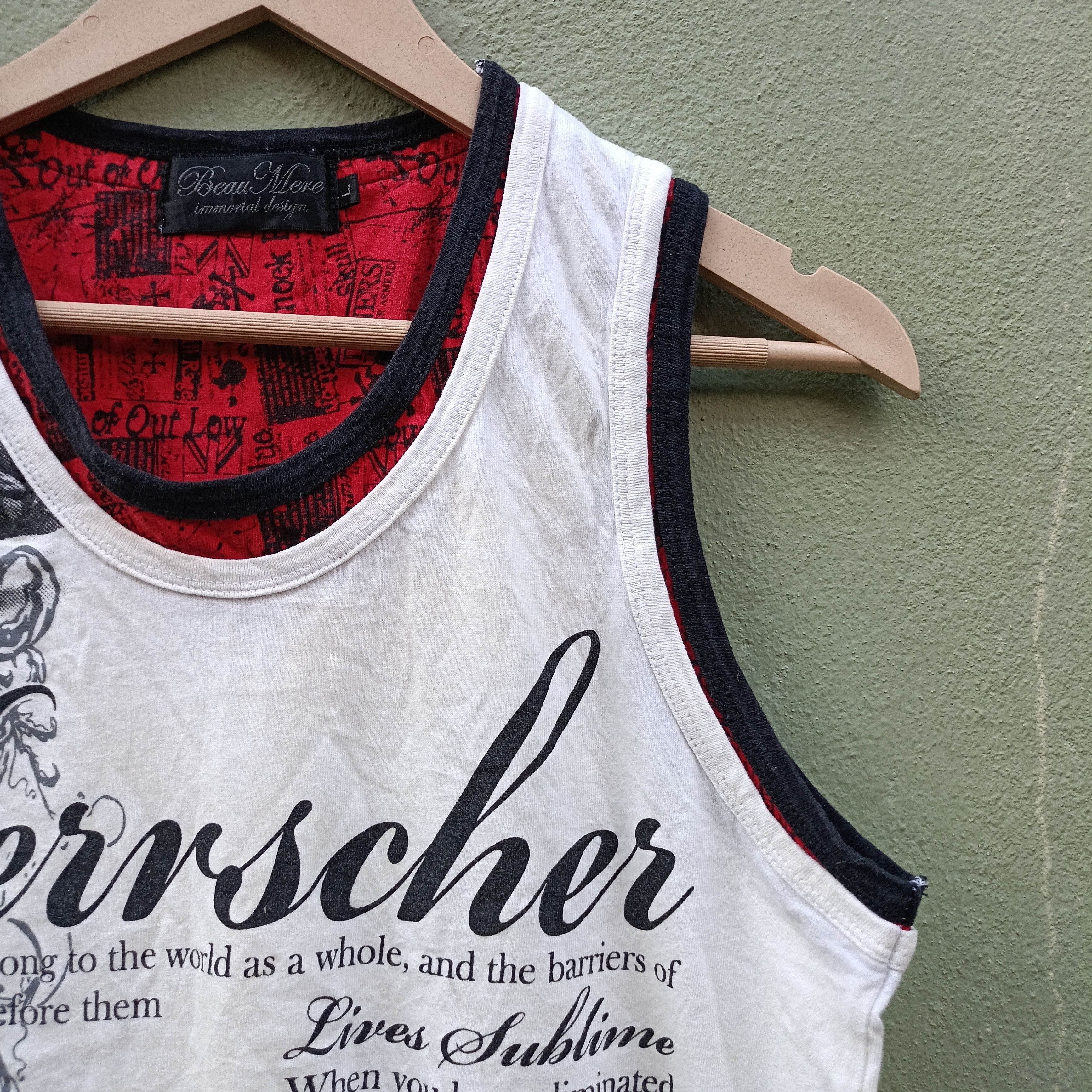 Japanese Brand Beau Mere Herrscher Tank top Size US M / EU 48-50 / 2 - 2 Thumbnail
