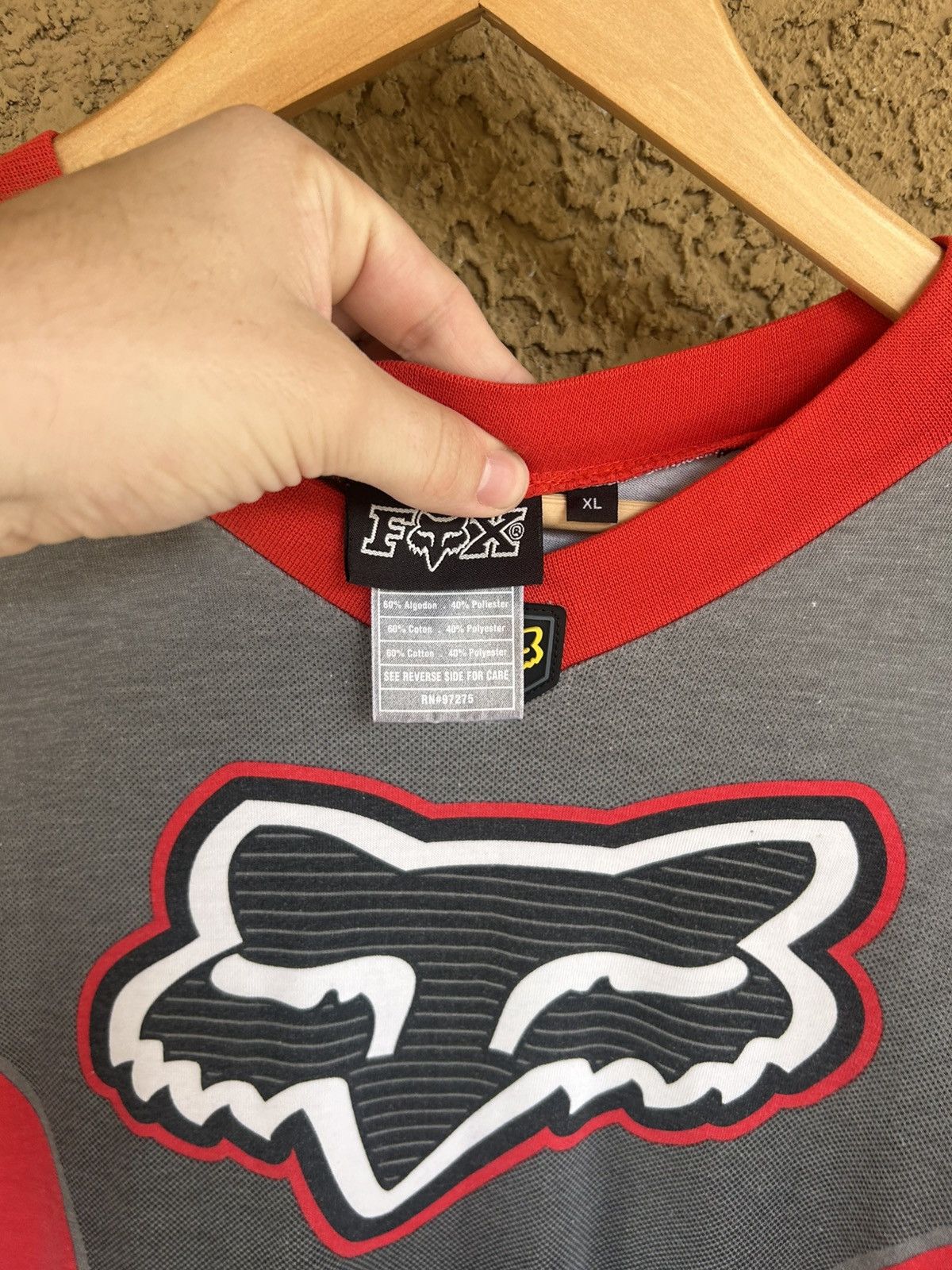 Fox Racing Vintage Fox Racing Jersey XL Size US XL / EU 56 / 4 - 2 Thumbnail