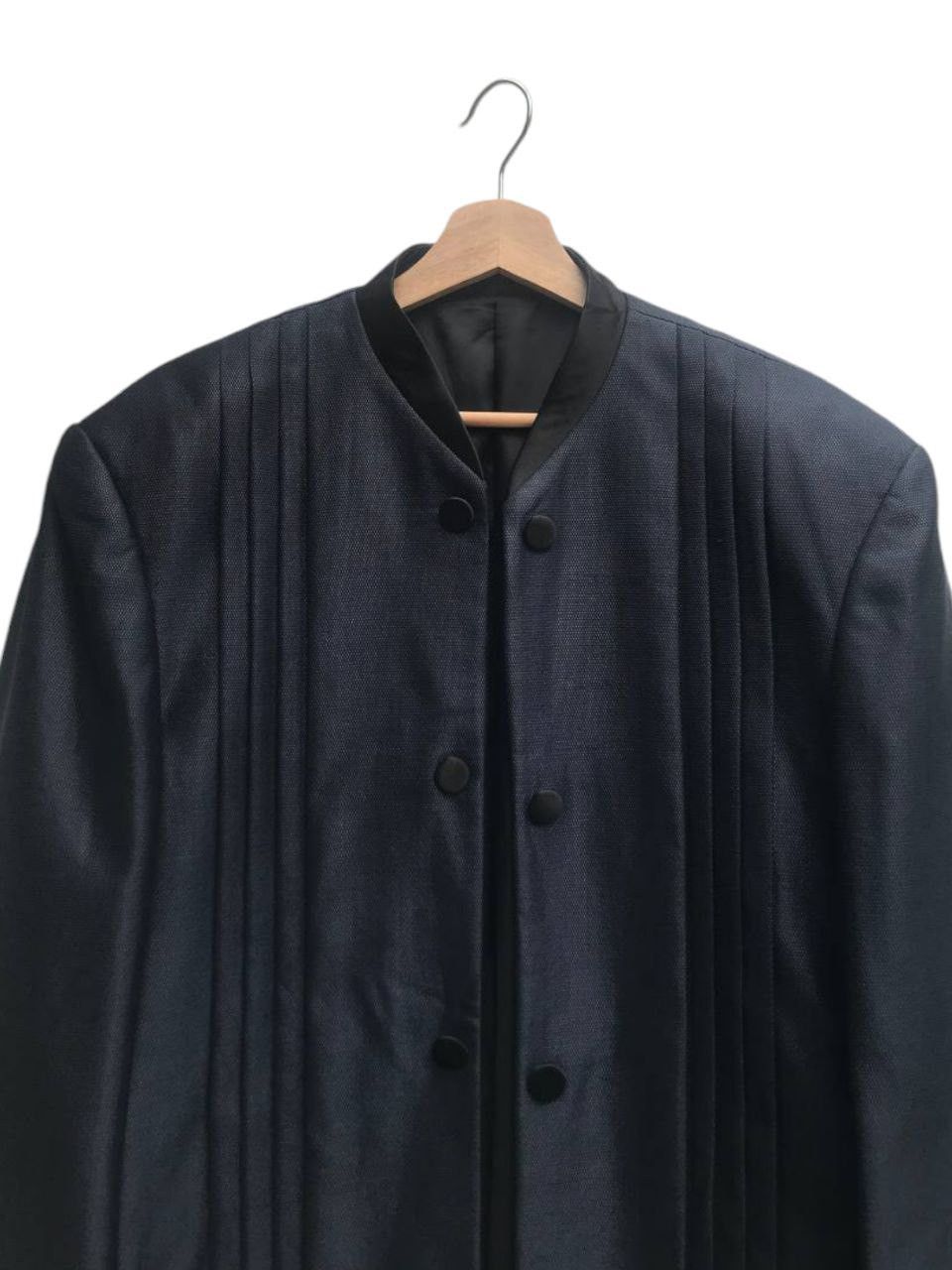 Mario Valentino Mario Valentino Bandhgala Style Long Coat Size US L / EU 52-54 / 3 - 5 Thumbnail