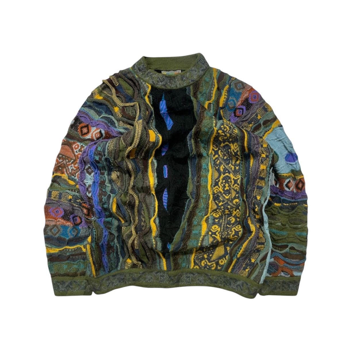 Coogi × Vintage Vintage 90s Coogi 3D Knitwear Sweater Size US XS / EU 42 / 0 - 1 Thumbnail