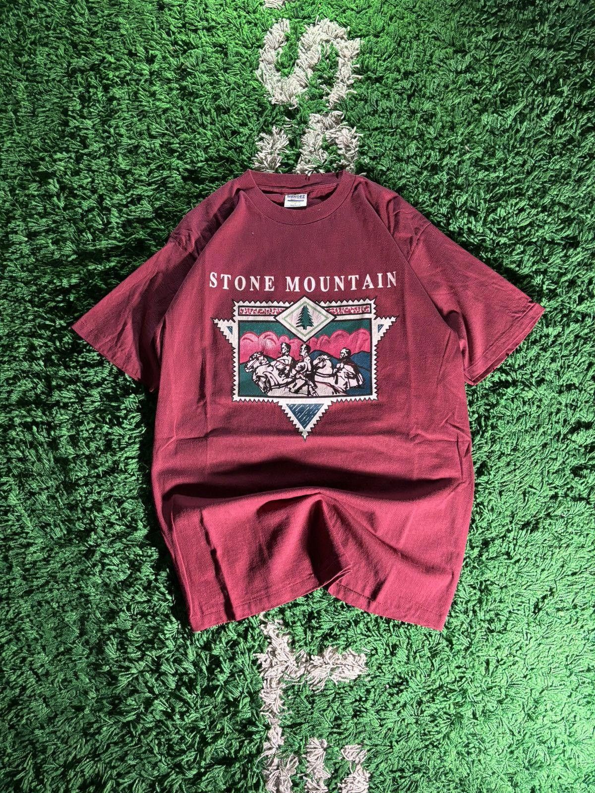 Vintage Vintage Mendez Gold Stone Mountain Tee Size US L / EU 52-54 / 3 - 2 Thumbnail