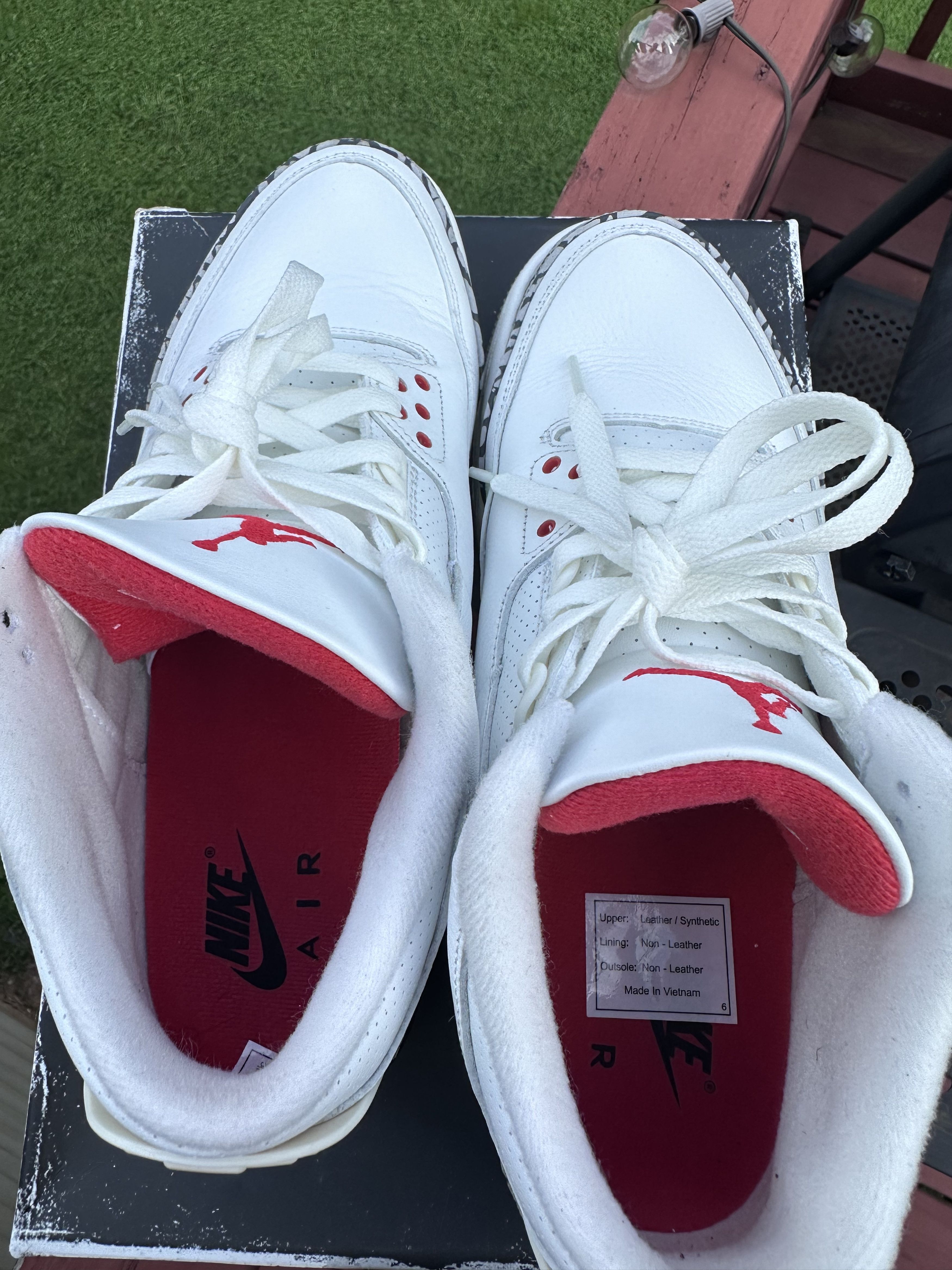 Jordan Brand Jordan 3 White Cement Reimagined Size 10 Size US 10 / EU 43 - 7 Thumbnail