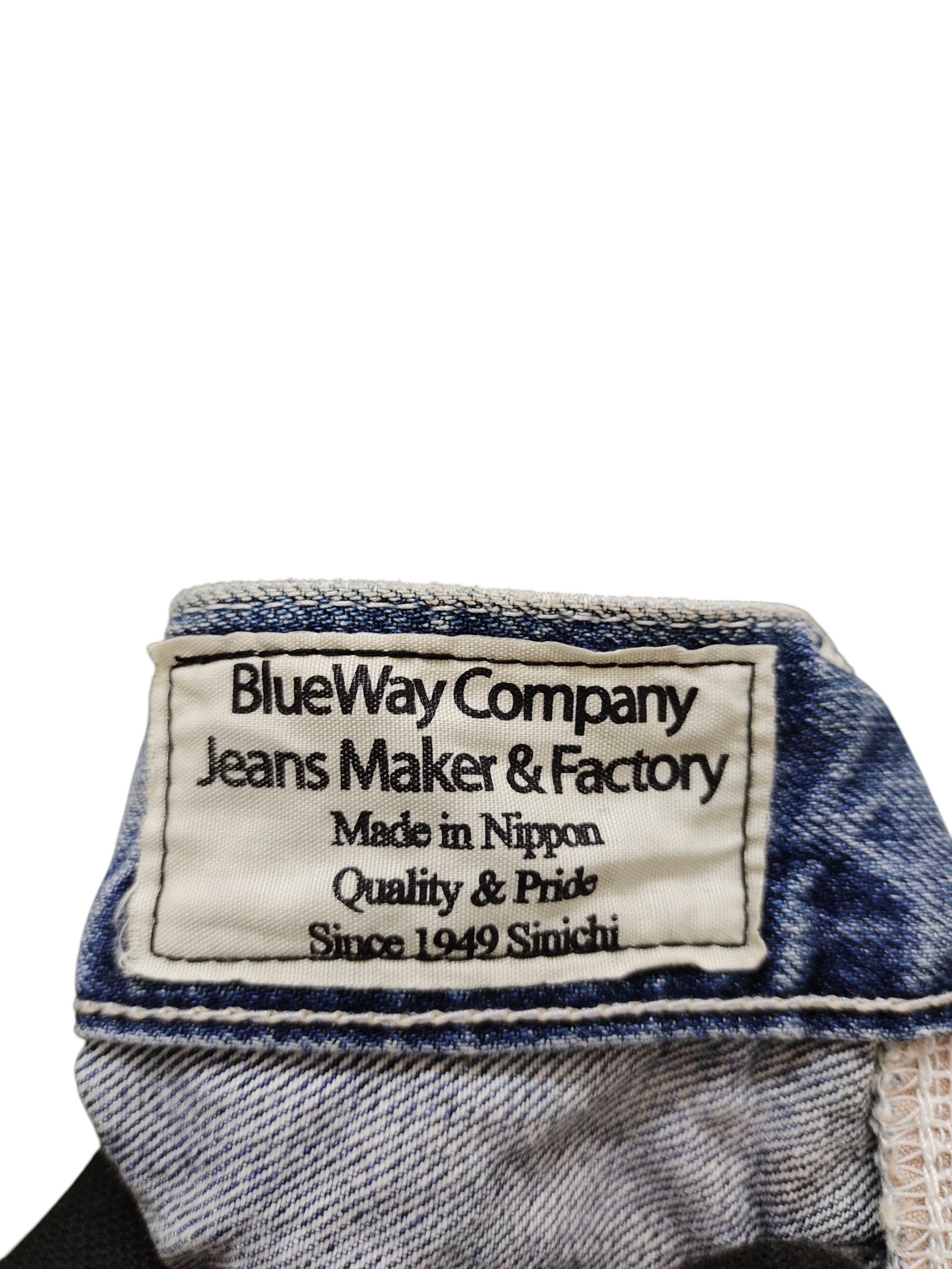Kapital Vintage Blueway Japan Clawmark Distress Denim Jeans Size US 31 - 12 Thumbnail