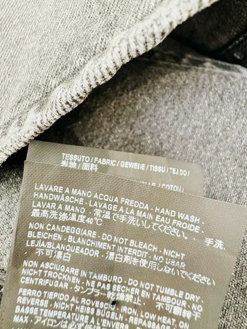 Balenciaga Balenciaga Dark Grey Denim Mini Skirt Size 33" - 6 Thumbnail