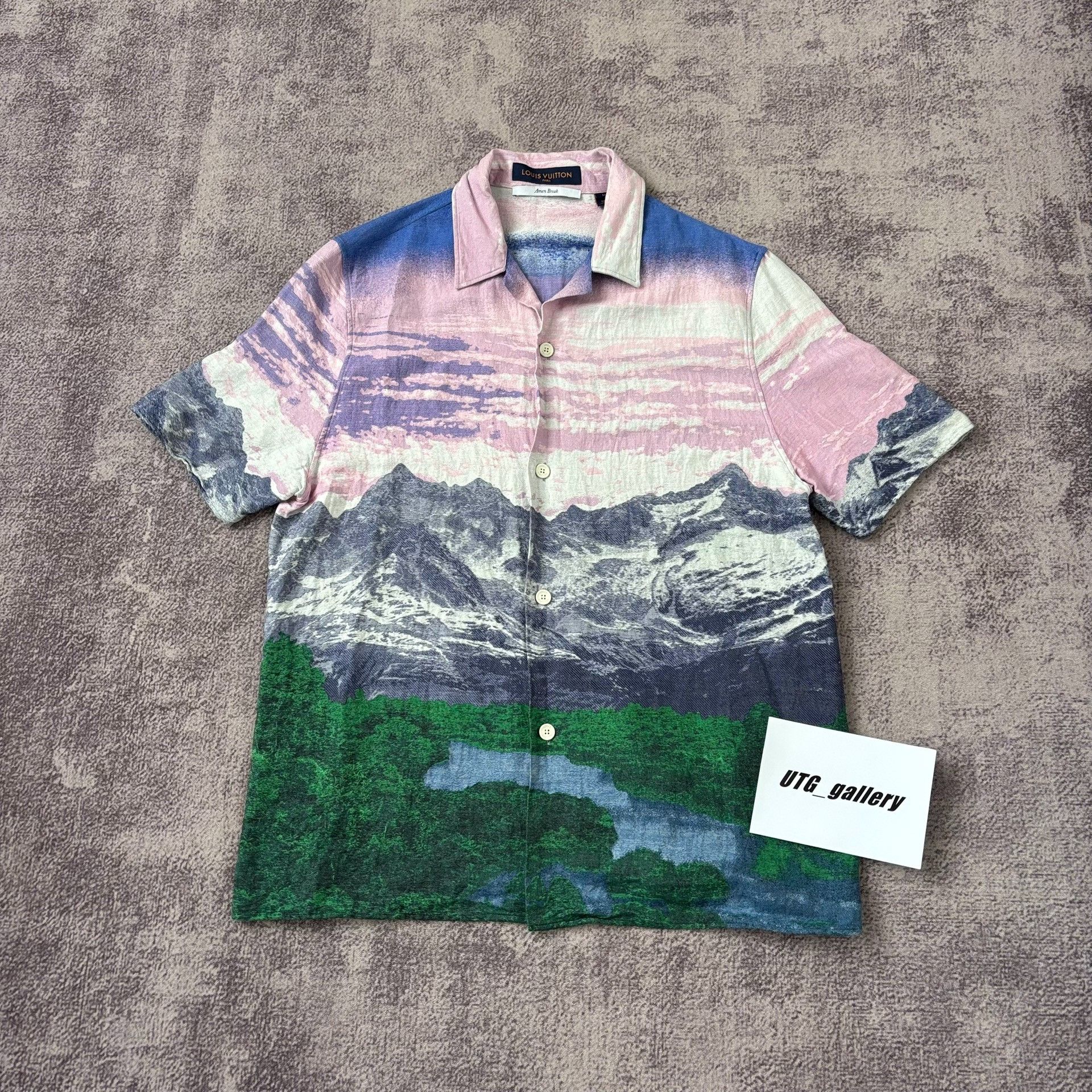 Louis Vuitton Louis Vuitton Colorful Landscape Print Shirt Size US M / EU 48-50 / 2 - 1 Thumbnail