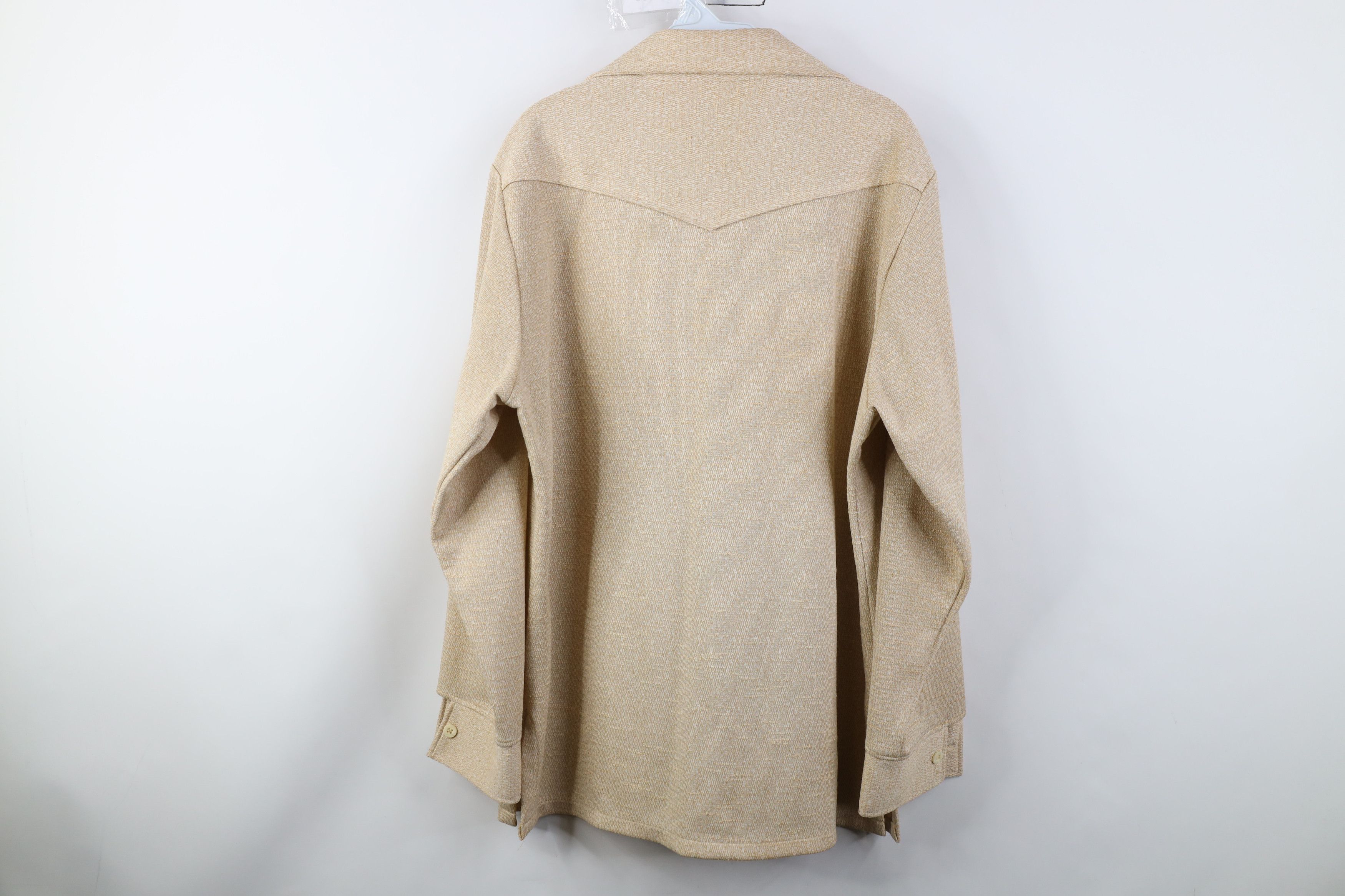 Wrangler Vintage 70s Wrangler Button Shirt Jacket Jac Shirt USA Size US L / EU 52-54 / 3 - 13 Thumbnail