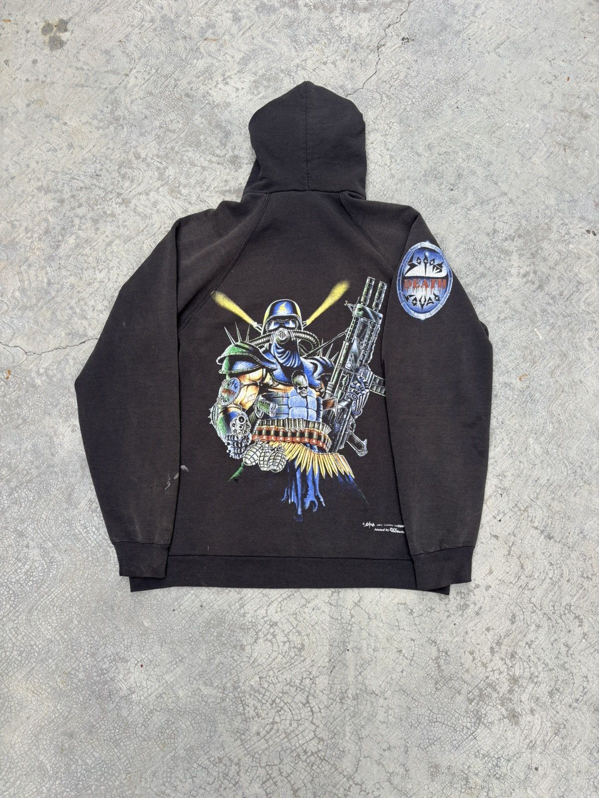Band Tees Vintage 90s Sodom Hoodie Size US XL / EU 56 / 4 - 1 Thumbnail