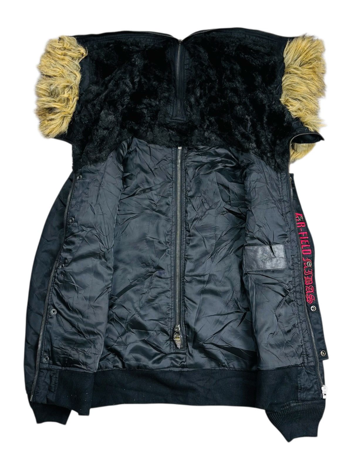 Ekam Archive Midas - Fur Hoodie Extreme Pilot Jacket Size US M / EU 48-50 / 2 - 4 Thumbnail