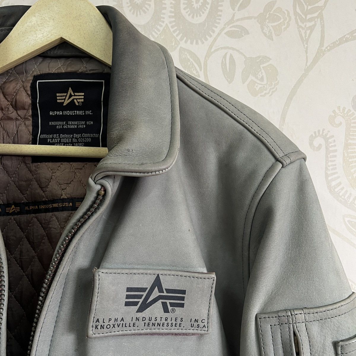 Alpha Industries × Freewheelers Cowhide Jacket Super Rare Vintage Alpha Industries USA Size US M / EU 48-50 / 2 - 4 Thumbnail