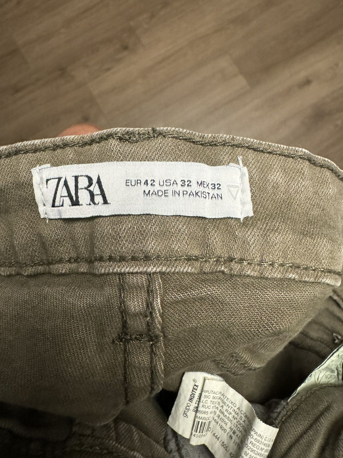 Zara Zara cargo pants Size US 32 / EU 48 - 1 Thumbnail