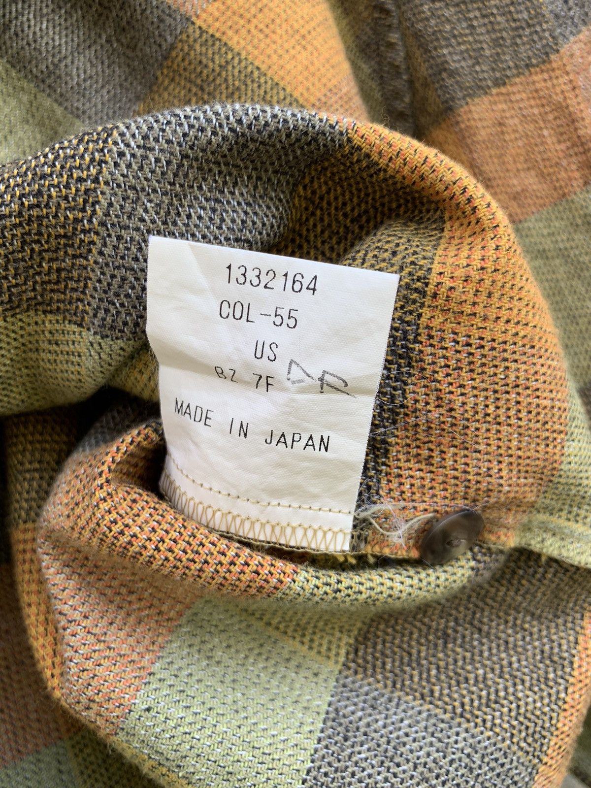 Designer × Japanese Brand × Vintage Vintage Exoah Japanese Flannel Shirts Size US L / EU 52-54 / 3 - 6 Thumbnail
