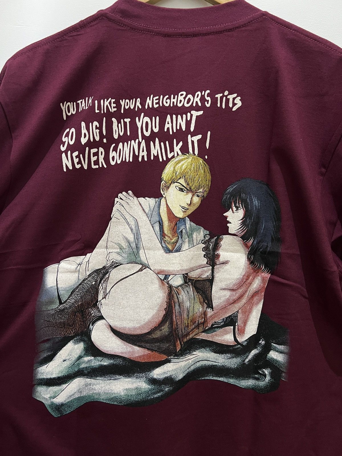 Anime Great Teacher Onizuka Anime Rare hentai otaku tee Size US XL / EU 56 / 4 - 4 Thumbnail