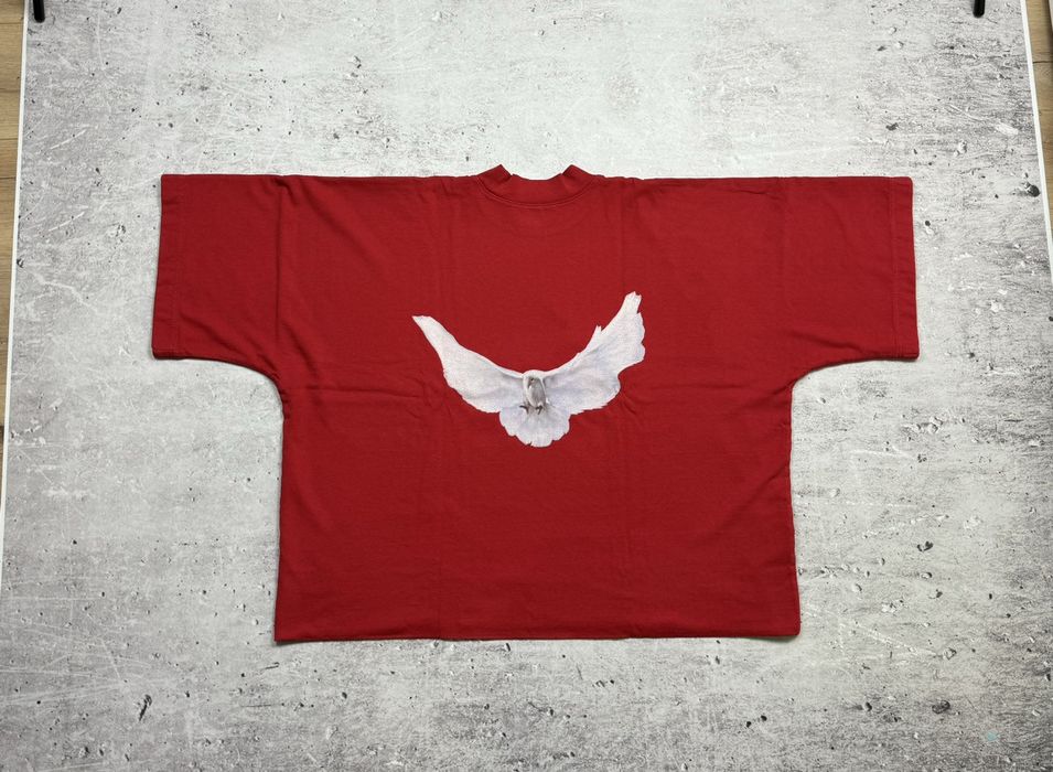 Balenciaga Yeezy Gap engineered by Balenciaga Dove No Seam Red Tee