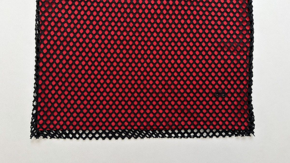 Wales Bonner ‘Record’ Black/Red Mesh Vest Size US M / EU 48-50 / 2 - 9 Thumbnail