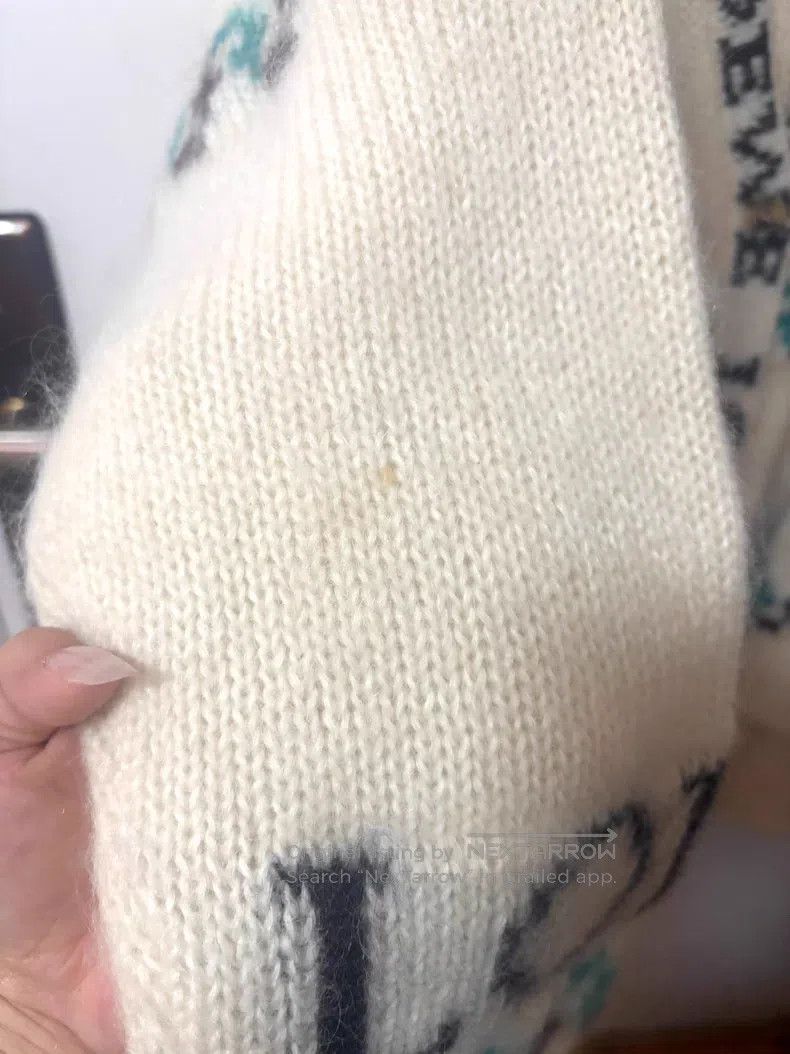 Loewe Loewe Mohair, jacquard squirrel, with logo Size XS / US 0-2 / IT 36-38 - 2 Thumbnail