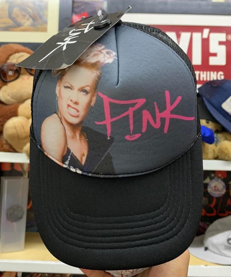 Pink 🔥NEED SOLD ASAP🔥pink trucker hat copyright 2019 Size ONE SIZE - 1 Thumbnail
