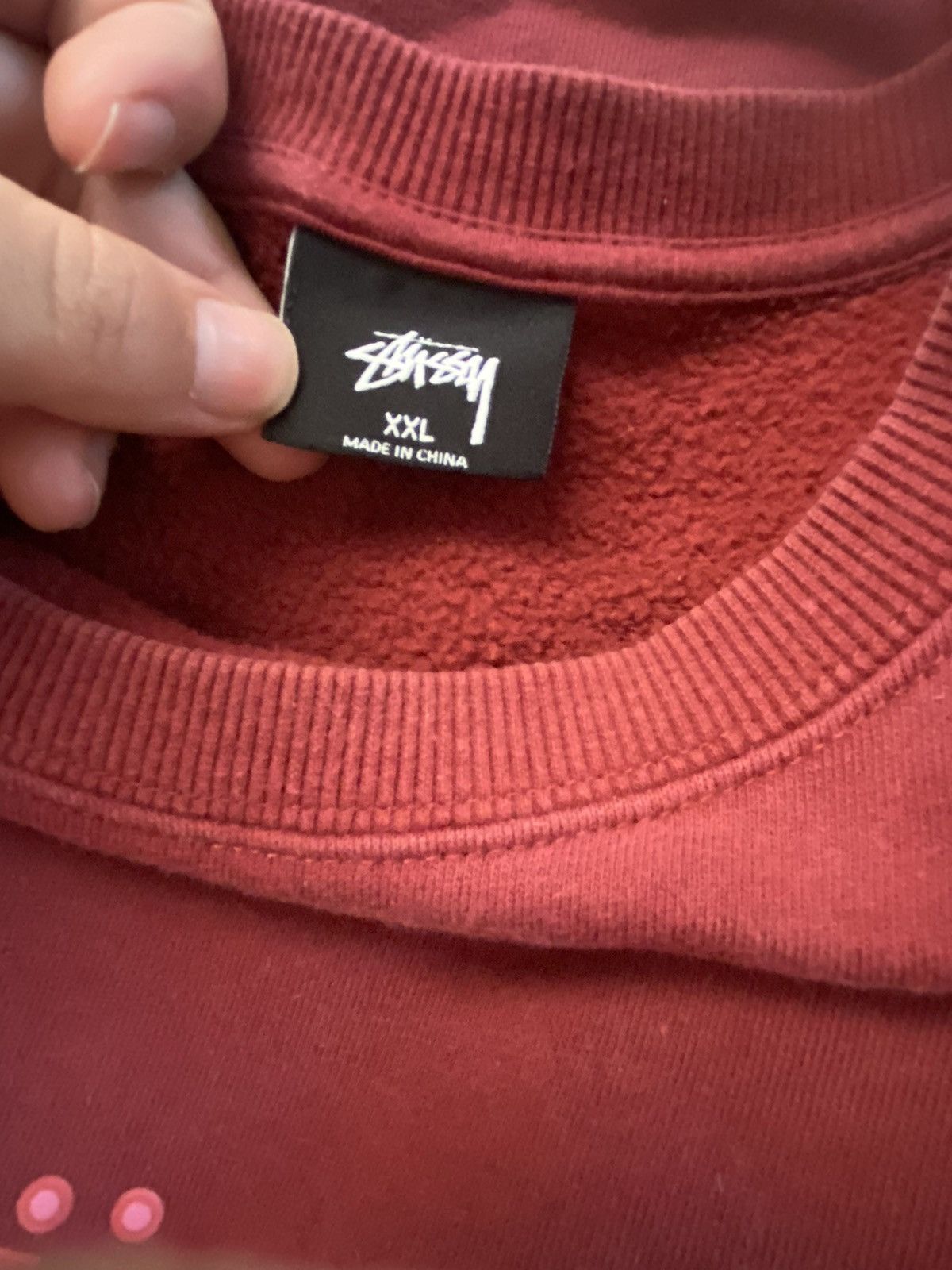 Stussy Red Stüssy crew Size US XXL / EU 58 / 5 - 5 Thumbnail