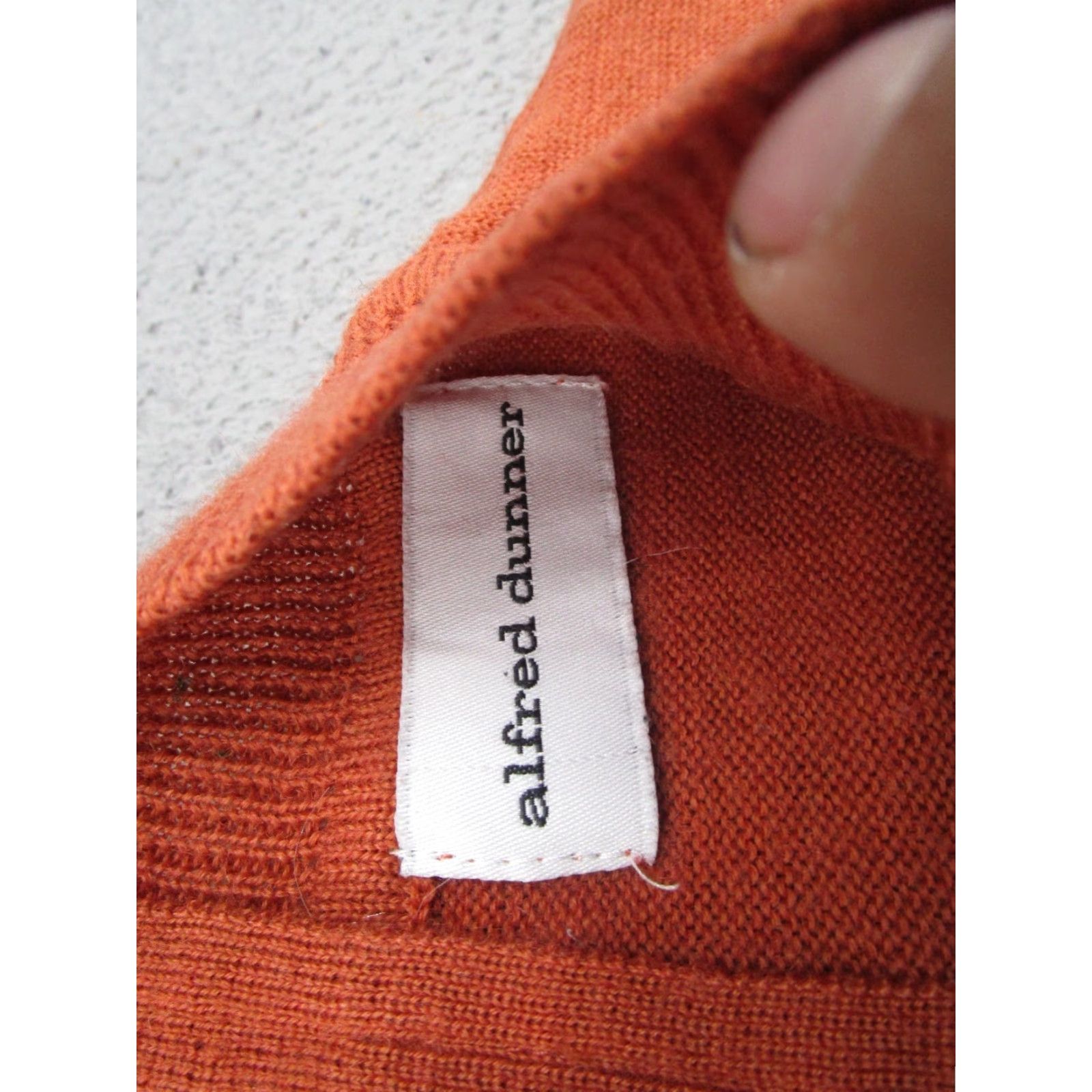 Vintage VTG Alfred Dunner Embroidered Wool Blend Pullover Sweater Women M Orange Size M / US 6-8 / IT 42-44 - 2 Thumbnail