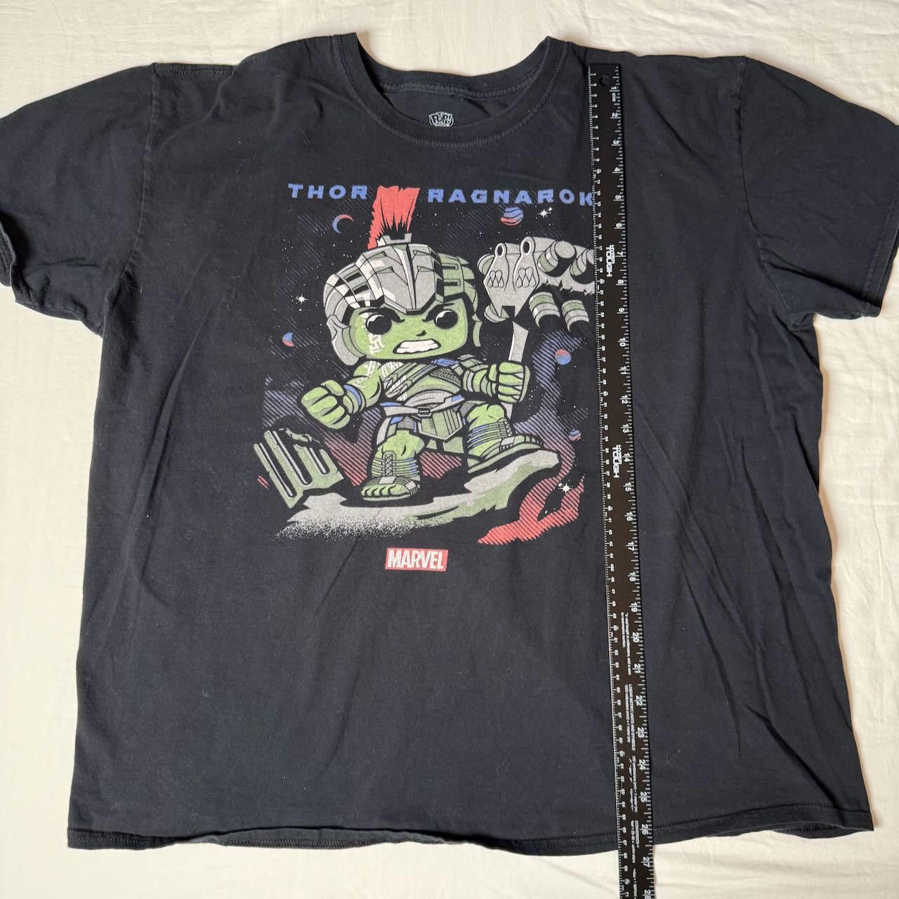 Designer Funko Pop! Thor Ragnarok Hulk T-Shirt Adult 2XL Size US L / EU 52-54 / 3 - 4 Thumbnail