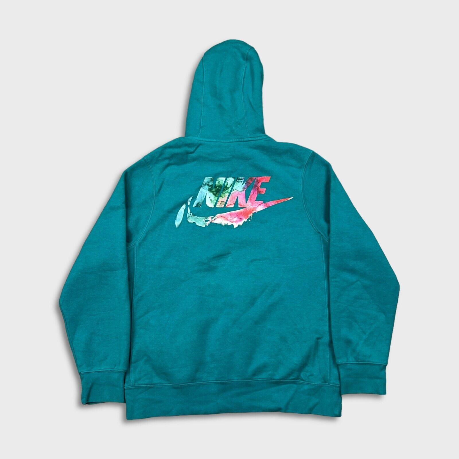 Nike × Vintage Nike Sportswear Hoodie Medium Swoosh Box Logo Fleece Hooded Size US M / EU 48-50 / 2 - 5 Thumbnail