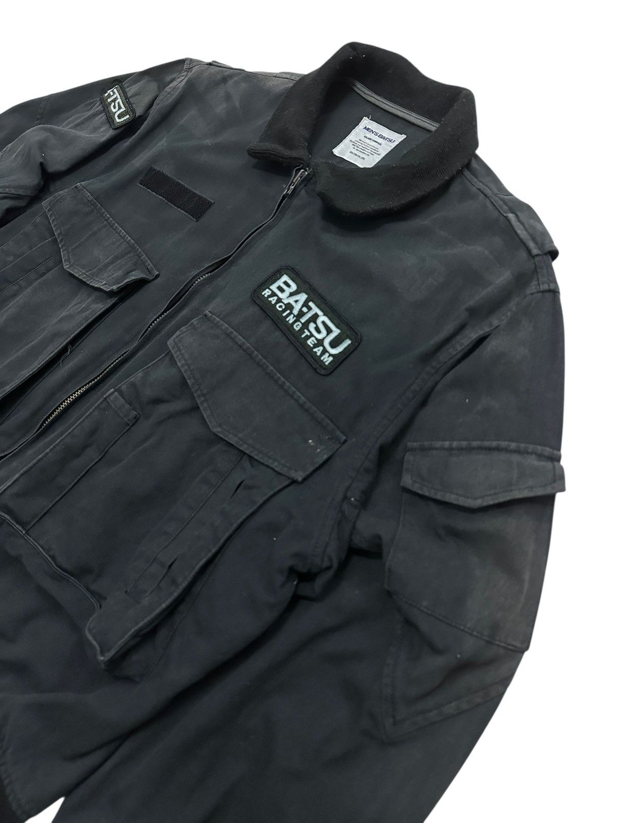 Japanese Brand RARE ‼️BA-TSU RACING TEAM TACTICAL BOMBER JACKET Size US M / EU 48-50 / 2 - 4 Thumbnail
