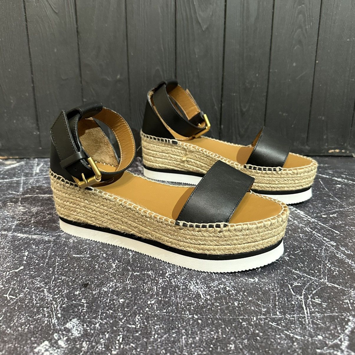 See by Chloe See By Chloé Glyn Platform Sandals Espadrilles Size 39 Size US 9 / IT 39 - 3 Thumbnail