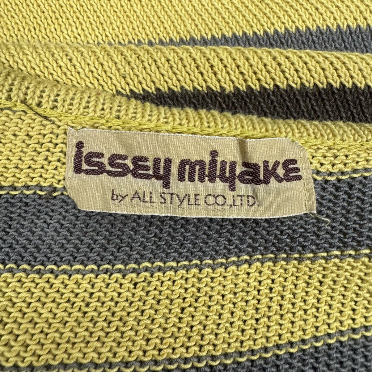 Issey Miyake 🔥70s ISSEY MIYAKE KNITWEAR STRIPED SLEEVELESS Size M / US 6-8 / IT 42-44 - 11 Thumbnail
