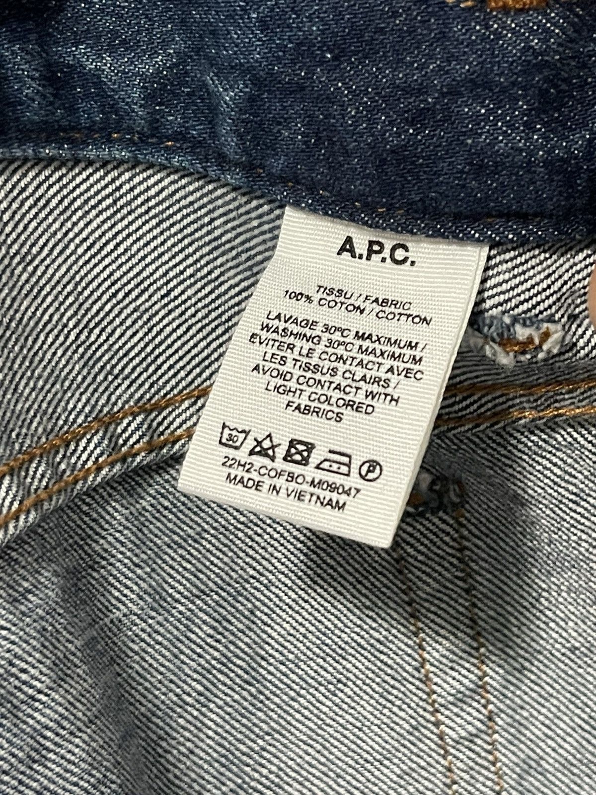 A.P.C. Petit New Standard Jeans Size US 33 - 5 Thumbnail
