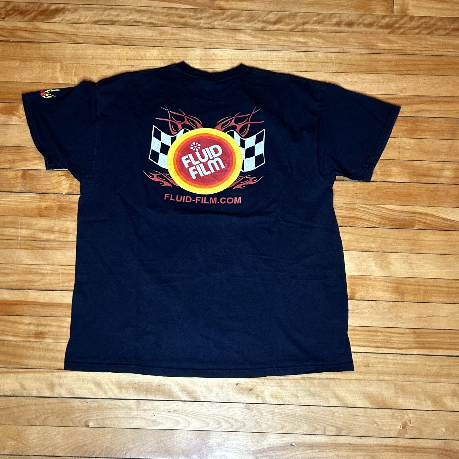 Fruit Of The Loom Y2K Fluid Films T-Shirt XXL Size US XL / EU 56 / 4 - 1 Thumbnail