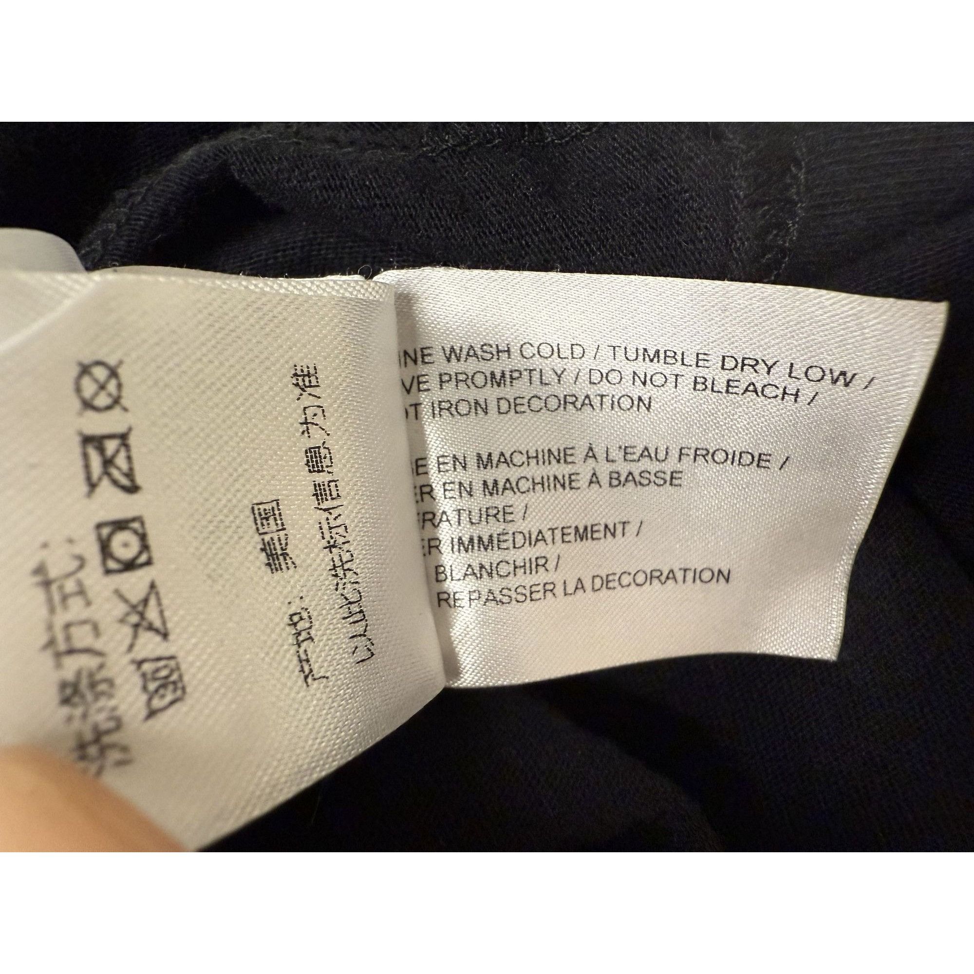 Chrome Hearts Chrome Hearts Long Sleeve Black Shirt W/ Blue Cross Graphics Size US S / EU 44-46 / 1 - 11 Thumbnail