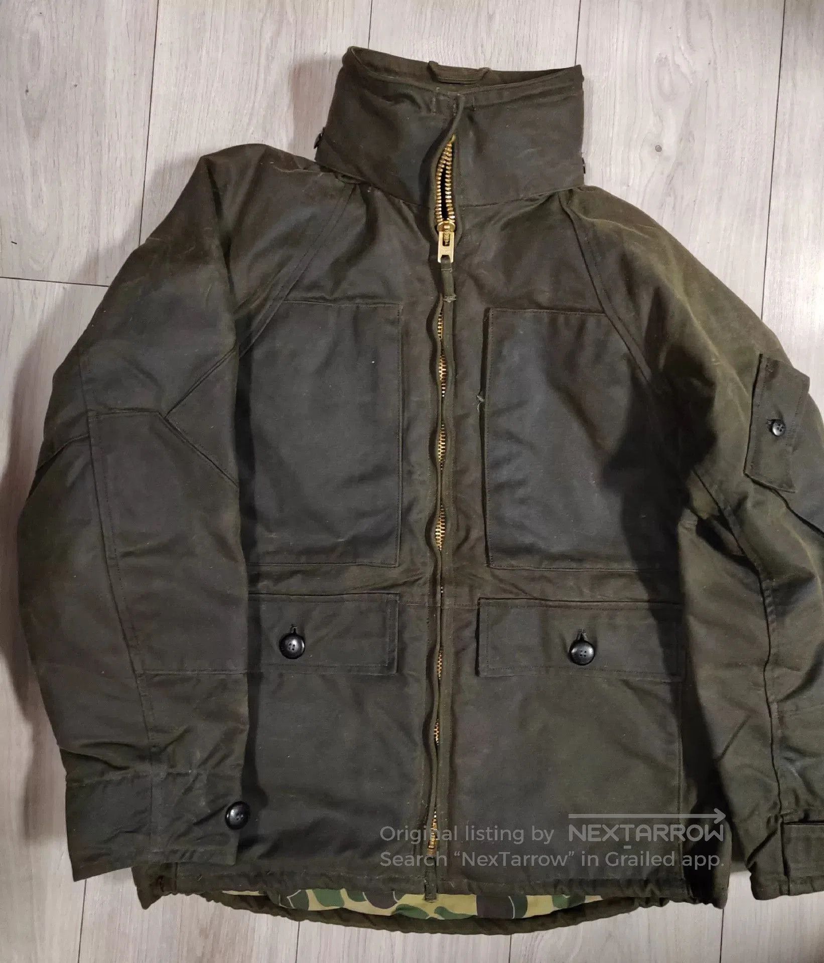 Freewheelers Freewheelers Waxed Work Jacket. Size US M / EU 48-50 / 2 - 4 Thumbnail