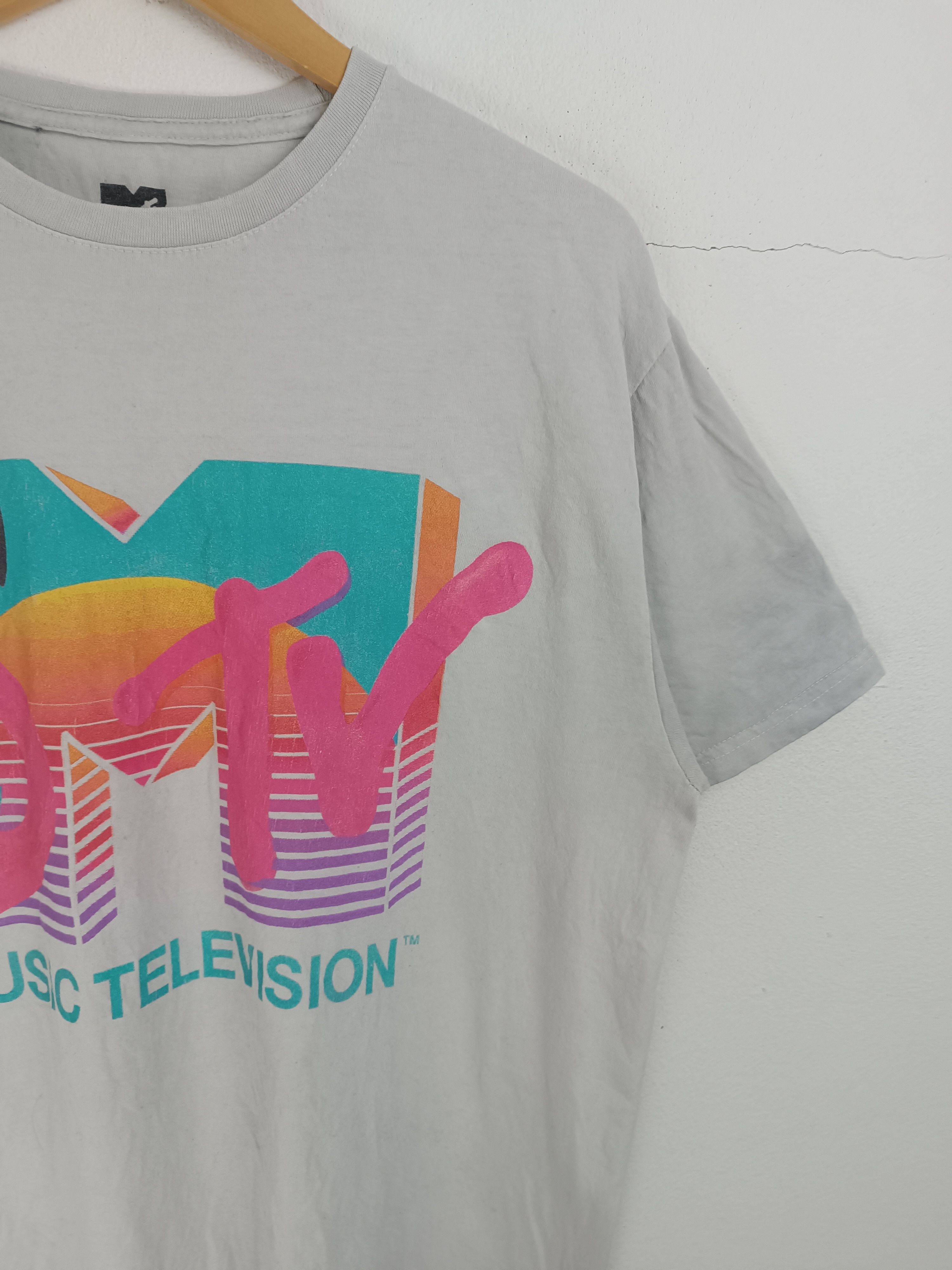 Mtv VINTAGE MTV MUSIC TELEVISION ROCK GRUNGE PUNK Y2K TEE Size US L / EU 52-54 / 3 - 6 Thumbnail