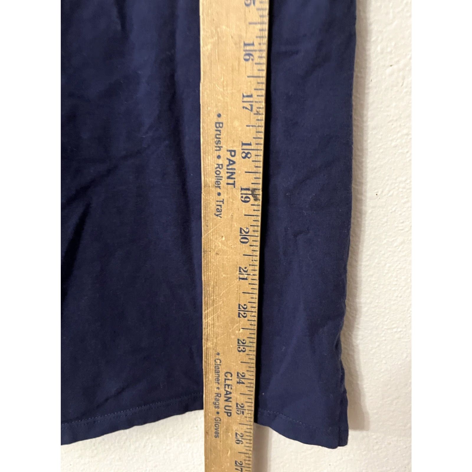 Tommy Hilfiger VINTAGE Tommy Hilfiger Tank Top Girls 10-12 Navy Blue Sleeveless Knit Cotton 100% Casual Shirt/Top Womens? Size L / US 10 / IT 46 - 5 Thumbnail