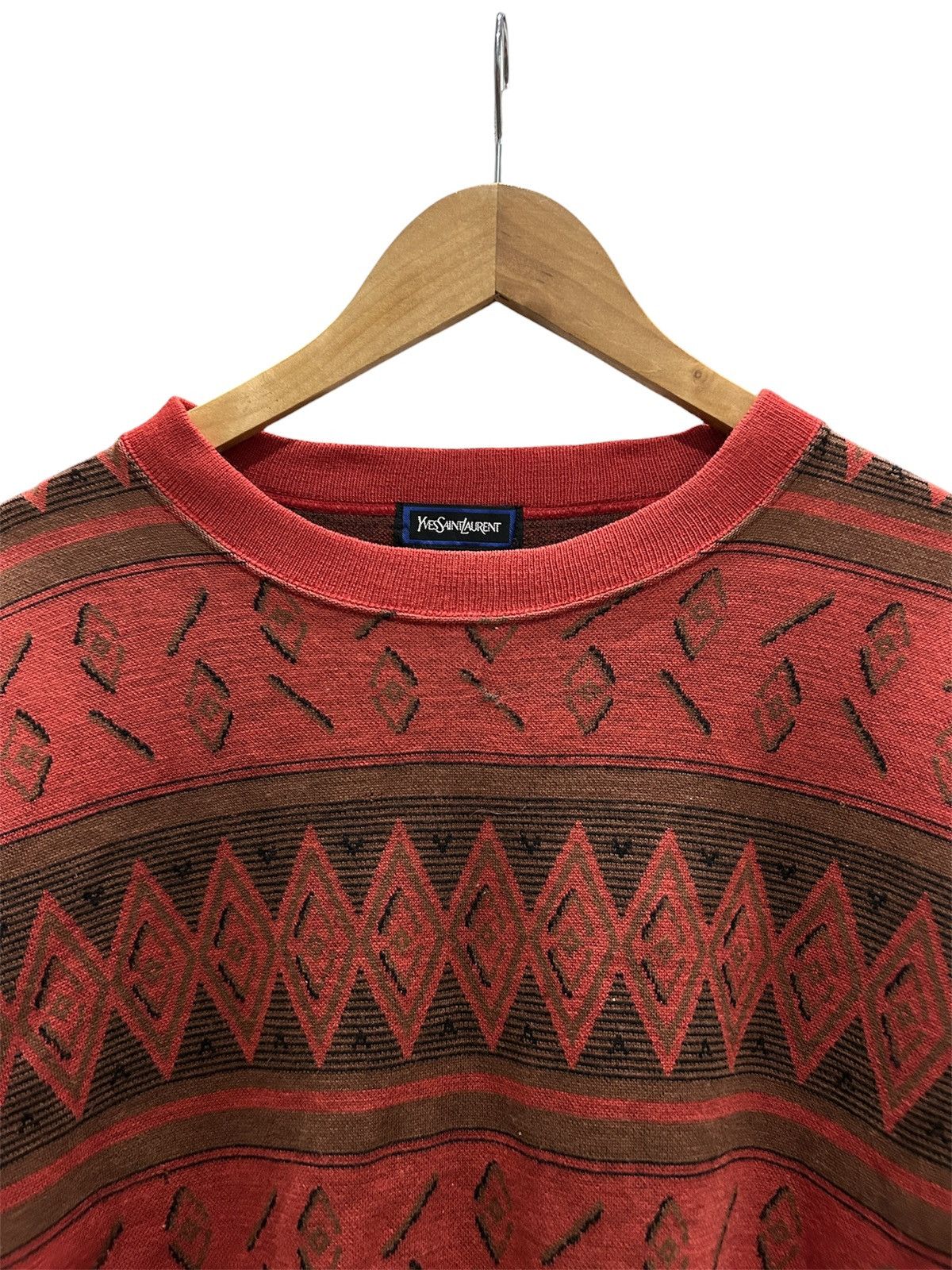 Yves Saint Laurent Vintage 90s Yves Saint Laurent Sweater Knitwear Size US M / EU 48-50 / 2 - 3 Thumbnail