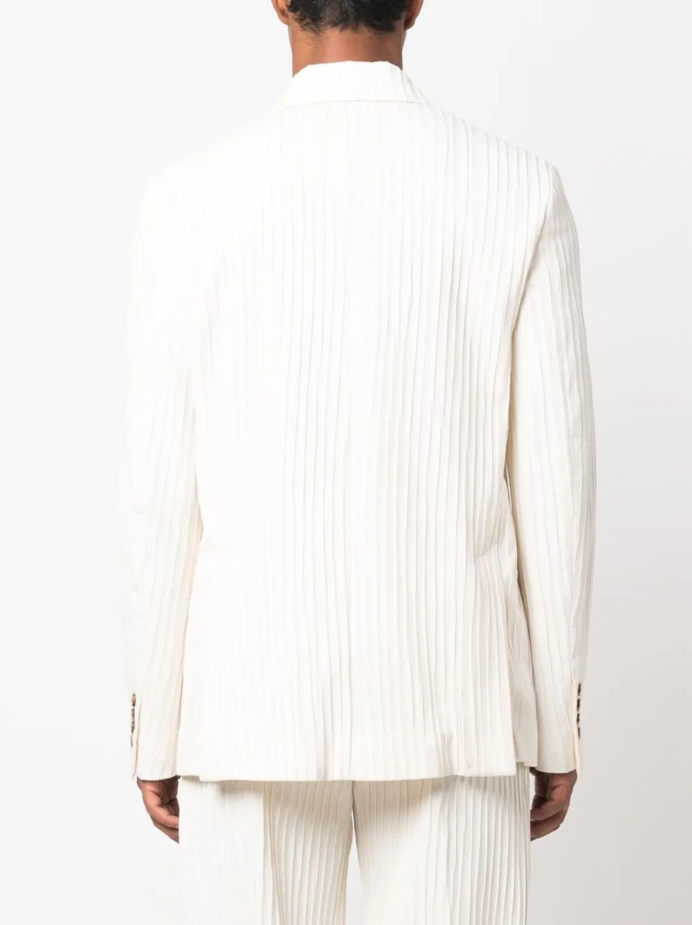 Amiri o1y0525 Blazer in Ivory Size US M / EU 48-50 / 2 - 4 Thumbnail