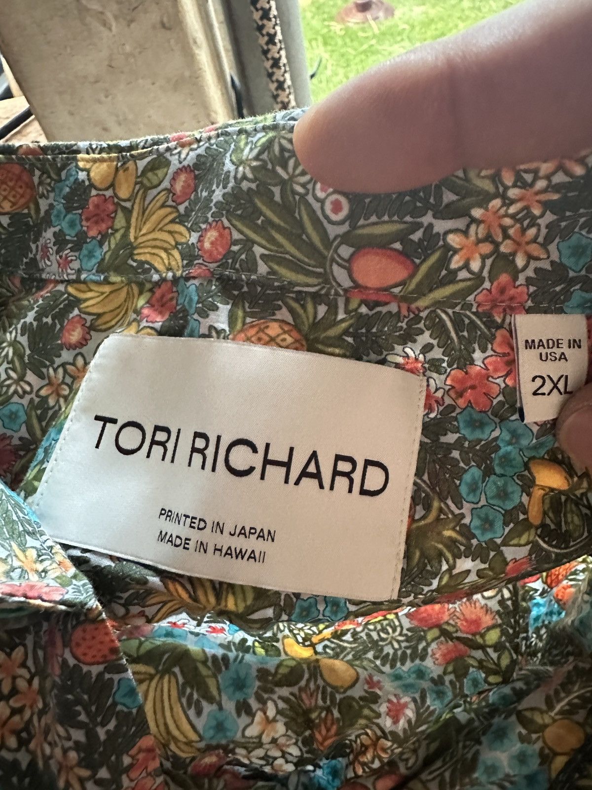 Tori Richard Tori Richard Hawaiian Print Multicolored Men's 2XL Size US XXL / EU 58 / 5 - 4 Thumbnail