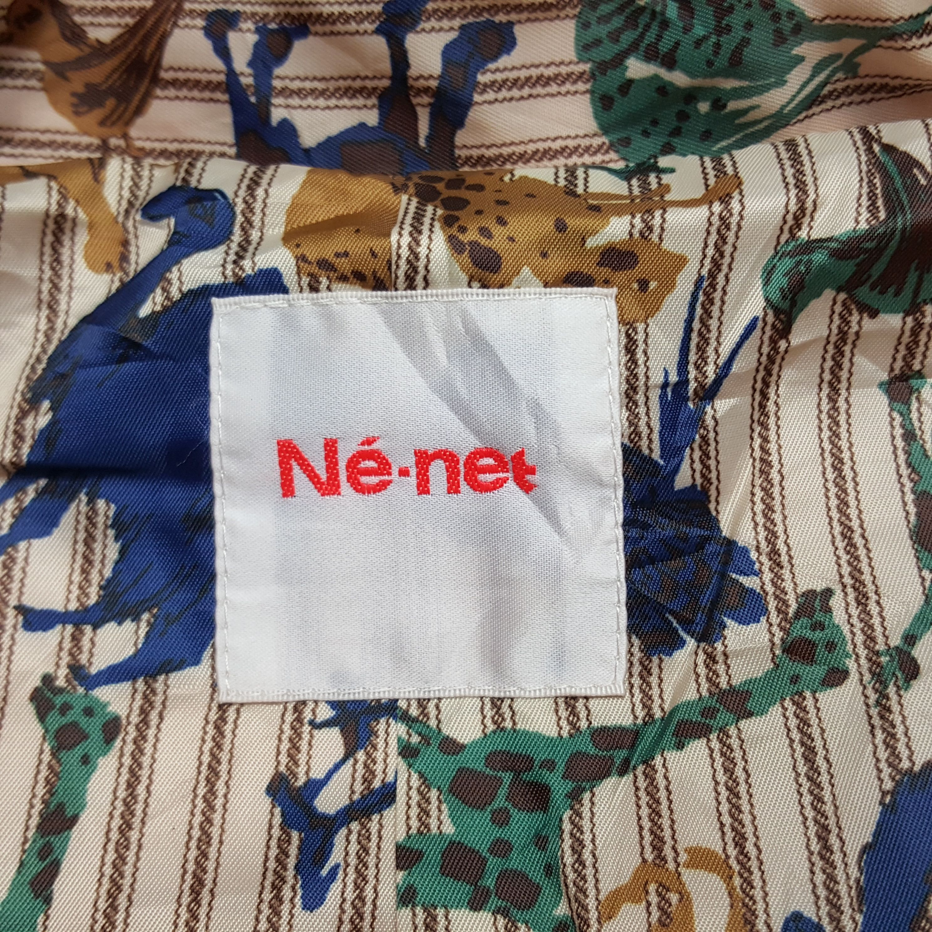 Issey Miyake × Ne-Net × Vintage Vintage Ne-net by Issey Miyake Wool Coat Jacket Size US S / EU 44-46 / 1 - 6 Thumbnail
