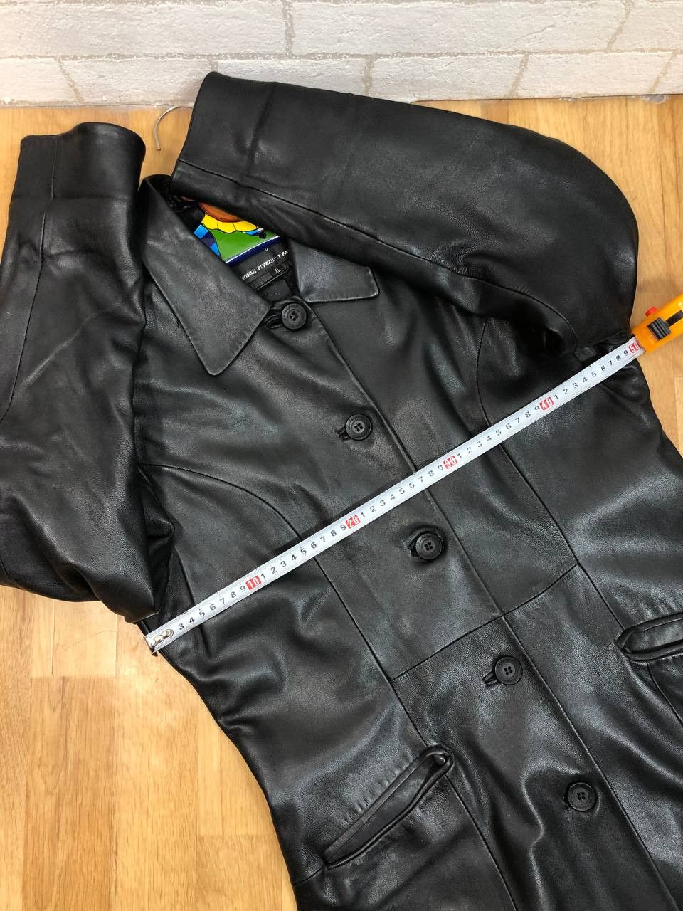 Other VINTAGE 00s MOTO LEATHER PUNK LEATHER JACKET AVANT-GARDE Size US XL / EU 56 / 4 - 14 Thumbnail