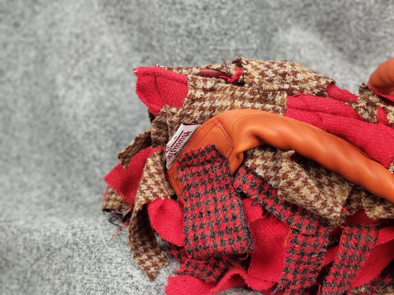 Harris Tweed Vintage Handmade Harris Tweed Women's bag with one handle Size ONE SIZE - 4 Thumbnail