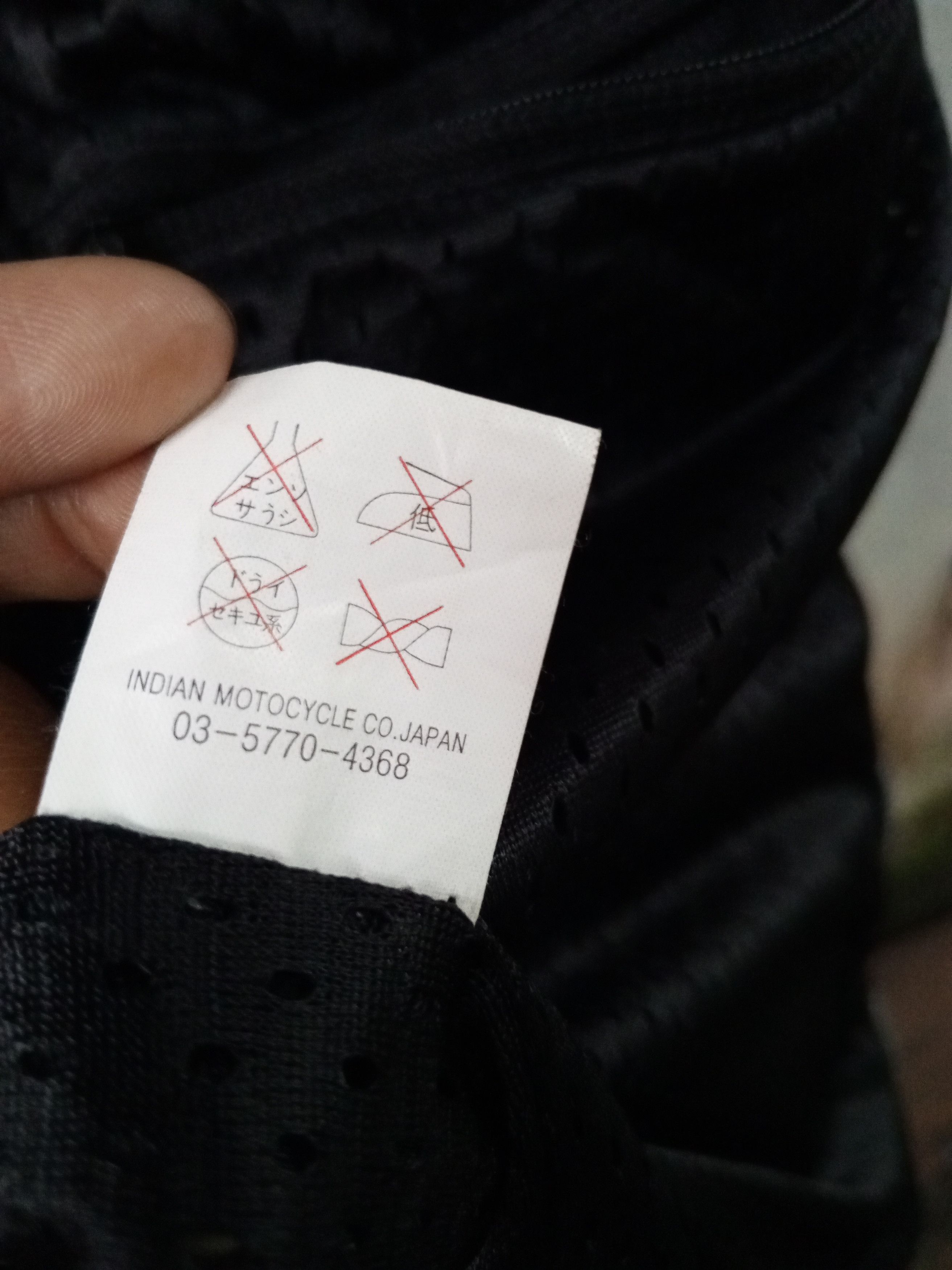 Indian Motorcycle × Japanese Brand INDIAN M.C MOTORCYCLE JACKER RACING Size US M / EU 48-50 / 2 - 14 Thumbnail
