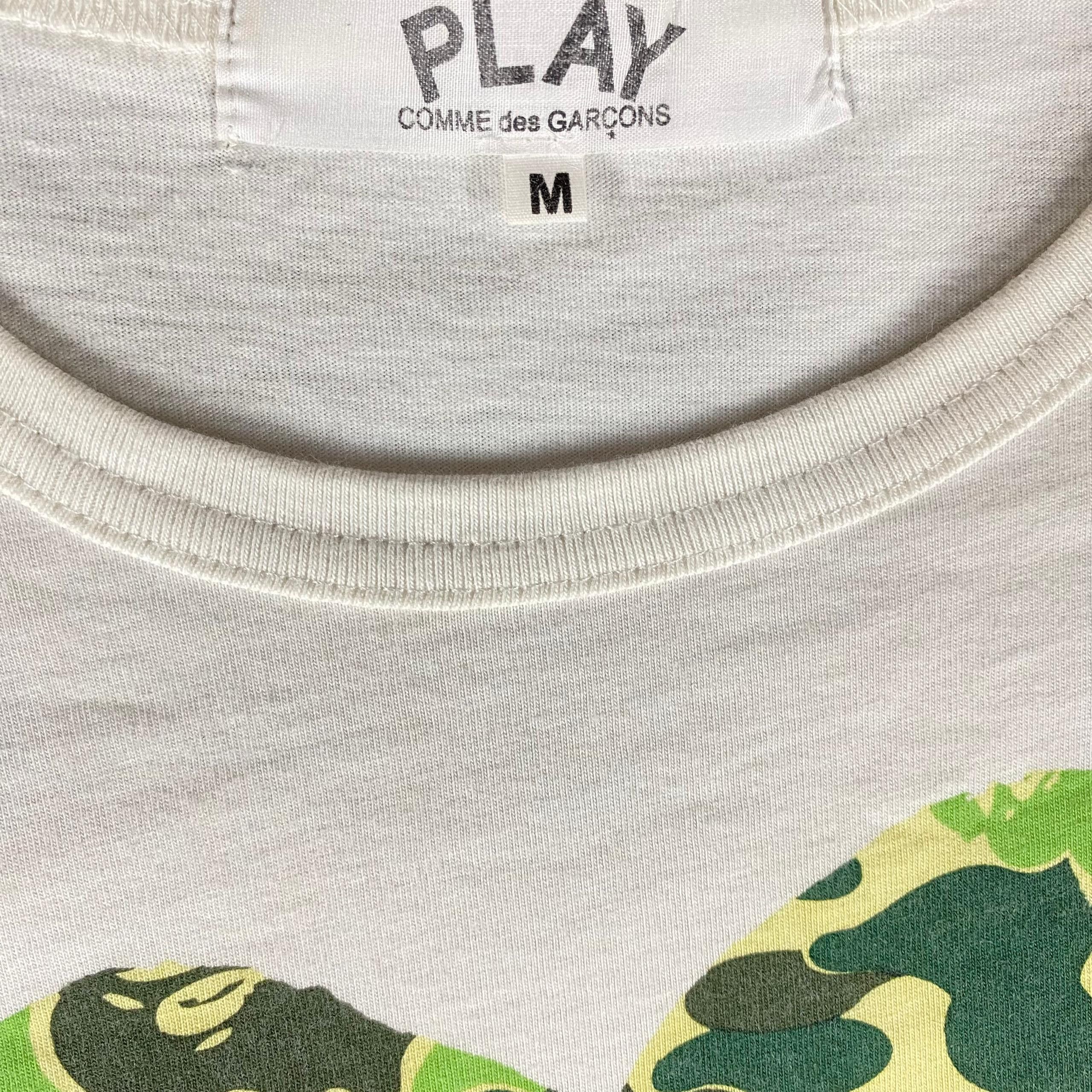 Comme des Garcons Vintage Comme Des Garcons x Bathing Ape Tshirt Size US M / EU 48-50 / 2 - 6 Thumbnail