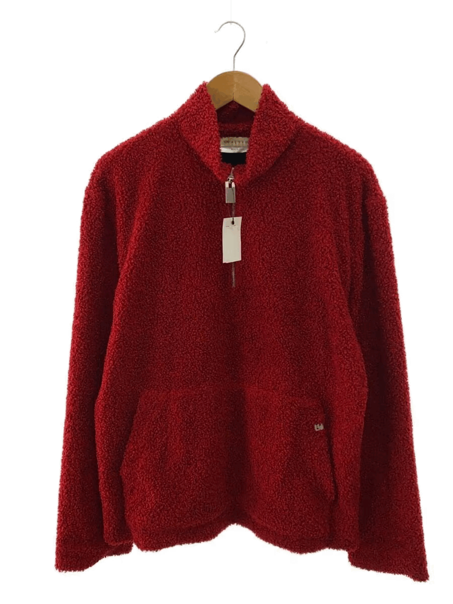 1017 ALYX 9SM Boa Fleece High Neck Half Zip Sweatshirt Jacket Size US XL / EU 56 / 4 - 1 Thumbnail