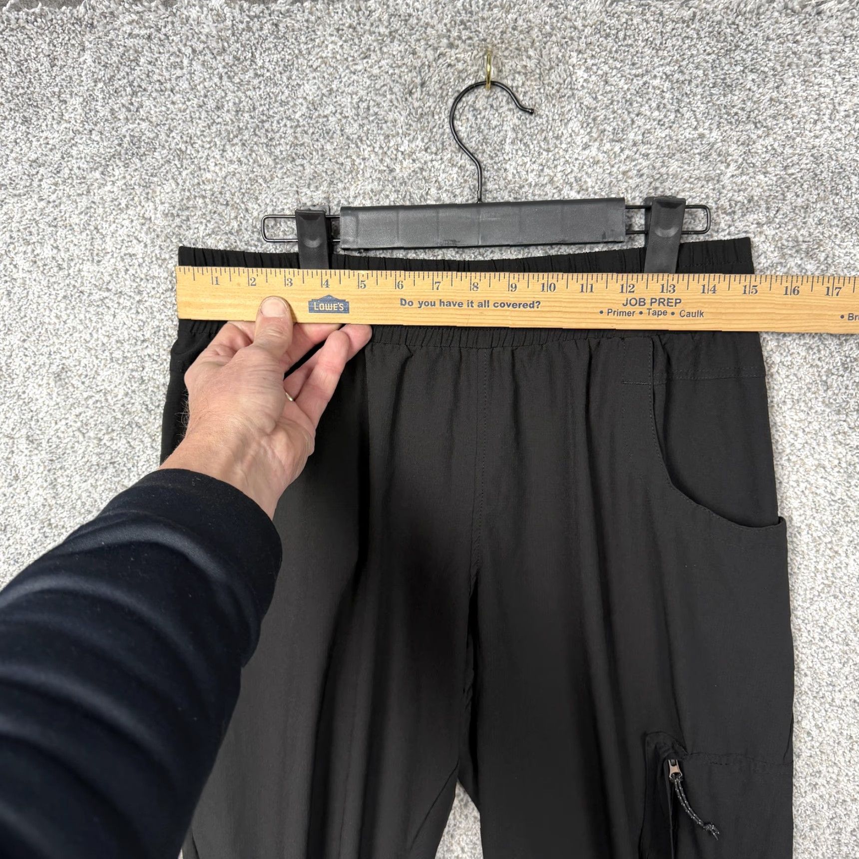 Avalanche Avalanche Mens Pants Jogger, Black, M, Lightweight Stretch, Zip Pocket, Hiking, Outdoor, Casual, Tapered Size US 31 - 5 Thumbnail