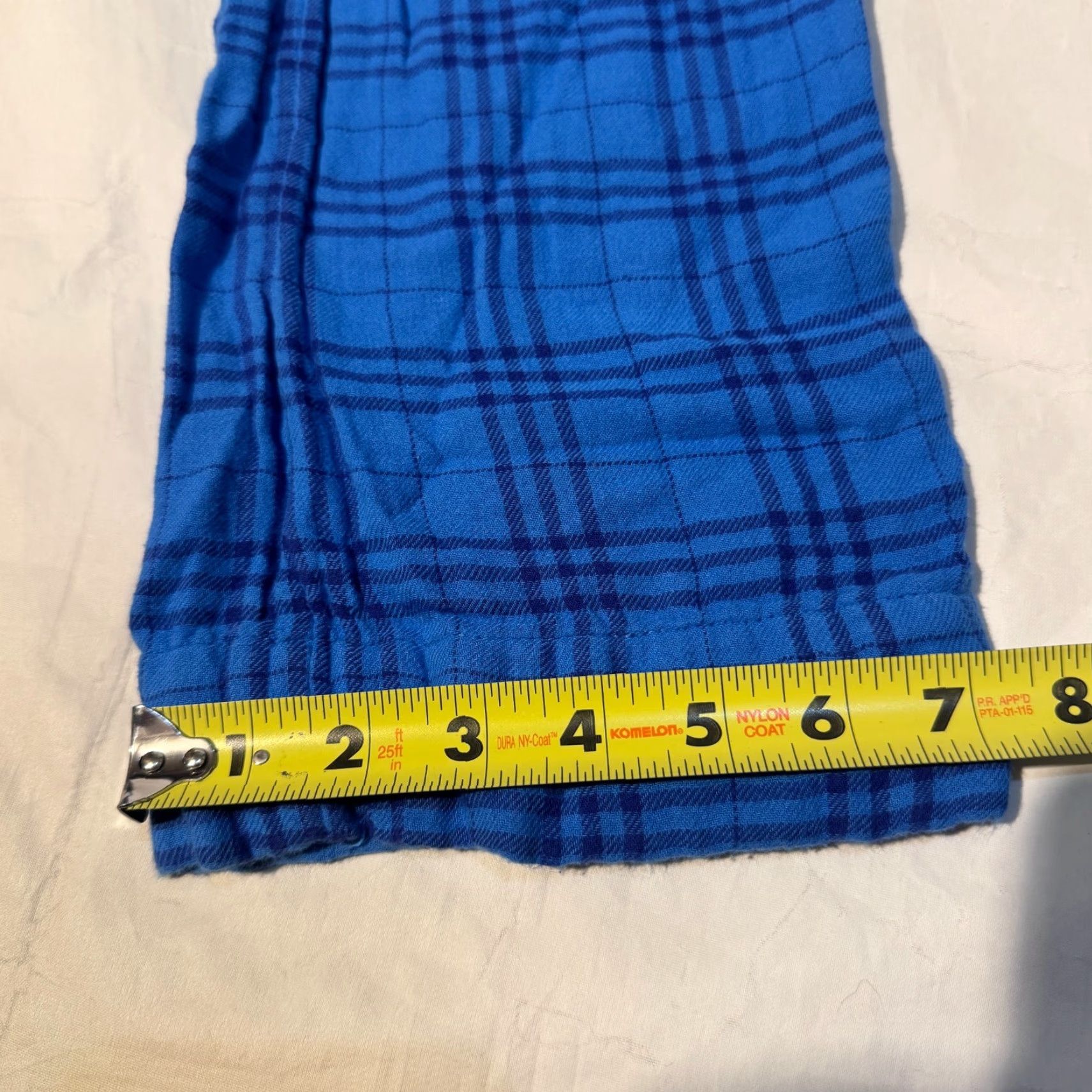 Vineyard Vines Vineyard Vines Pajama Pants Womens XS Flannel Plaid Blue Cotton 100% Pajama Pants Size 26" / US 2 / IT 38 - 3 Thumbnail