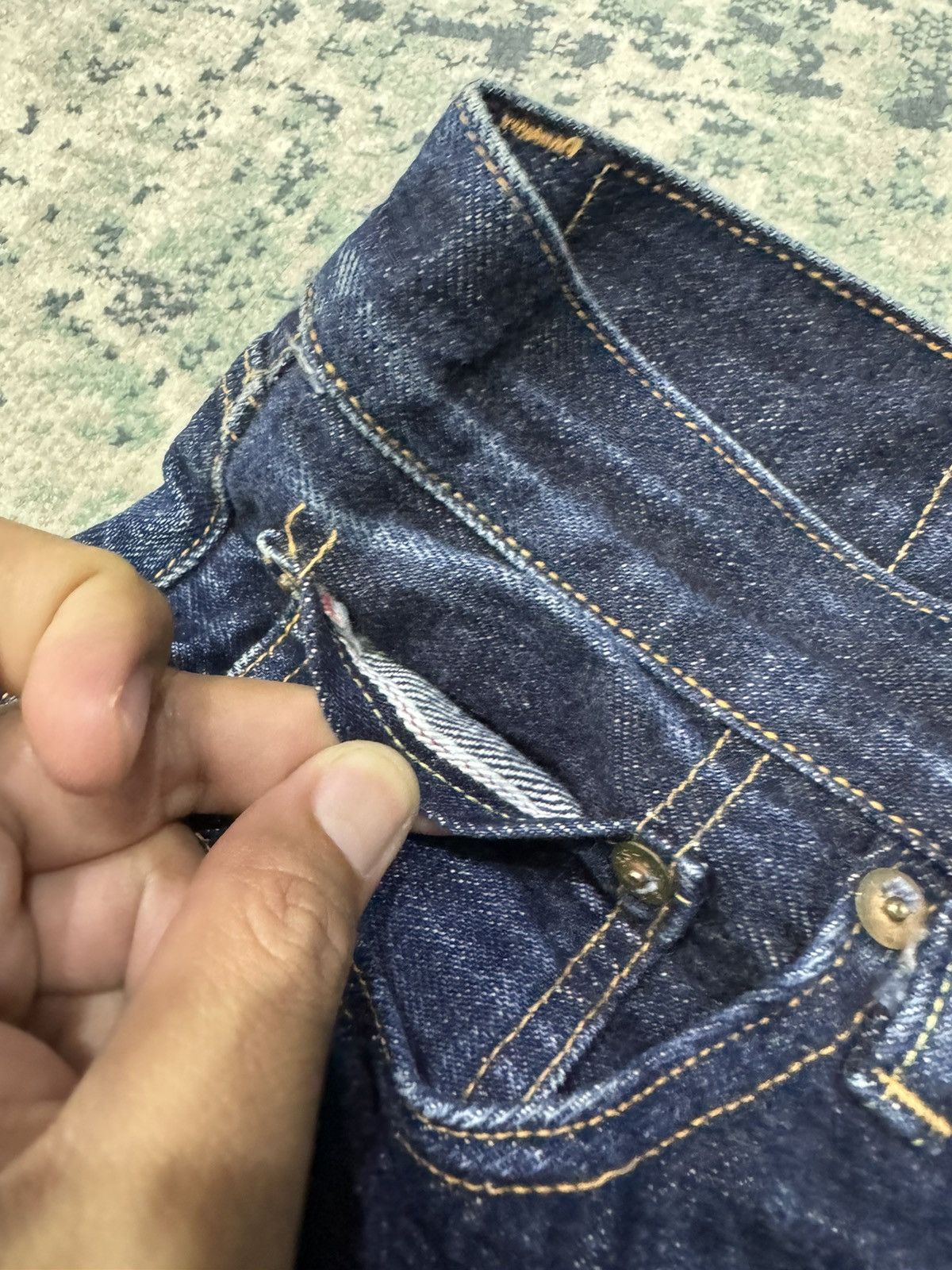 Levi's × Vintage LEVI'S LVC 501XX HIDDEN RIVET CIRCA 50s Size US 30 / EU 46 - 5 Thumbnail