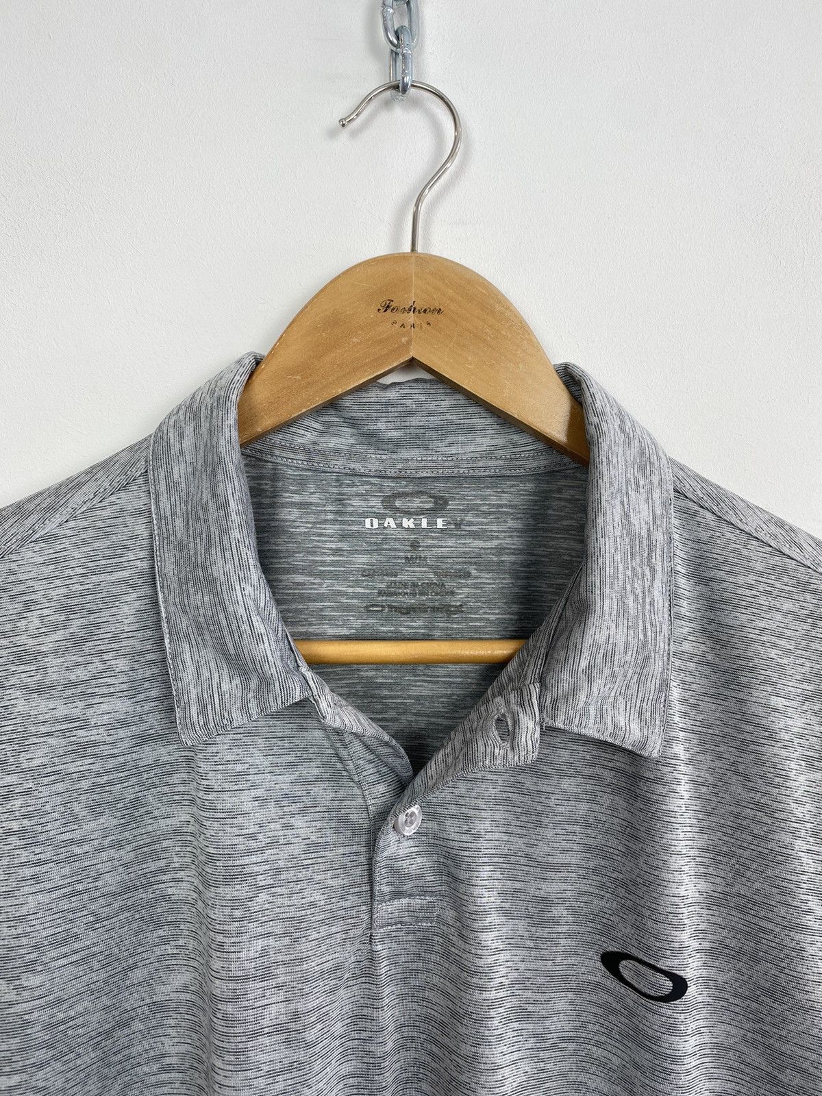Oakley Oakley Short Sleeve Polo Shirt Men’s Size M Grey Top Size US M / EU 48-50 / 2 - 3 Thumbnail