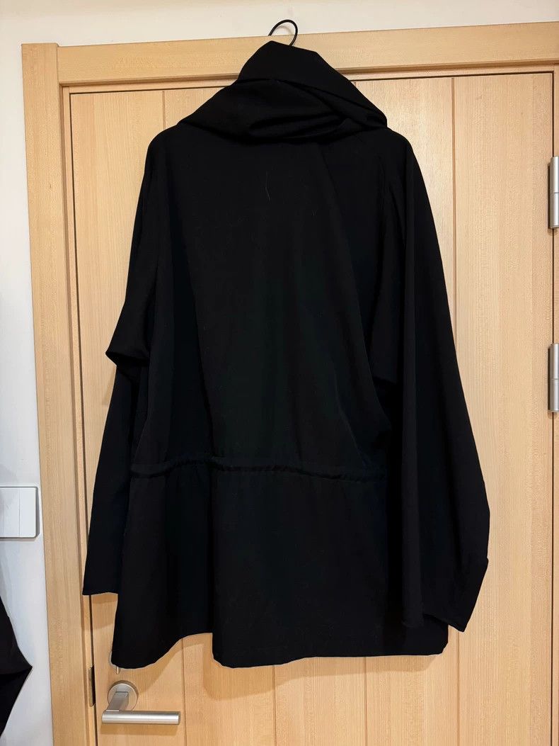 Yohji Yamamoto Yohji Yamamoto 16cm detachable scarf midi coat Size US M / EU 48-50 / 2 - 2 Thumbnail