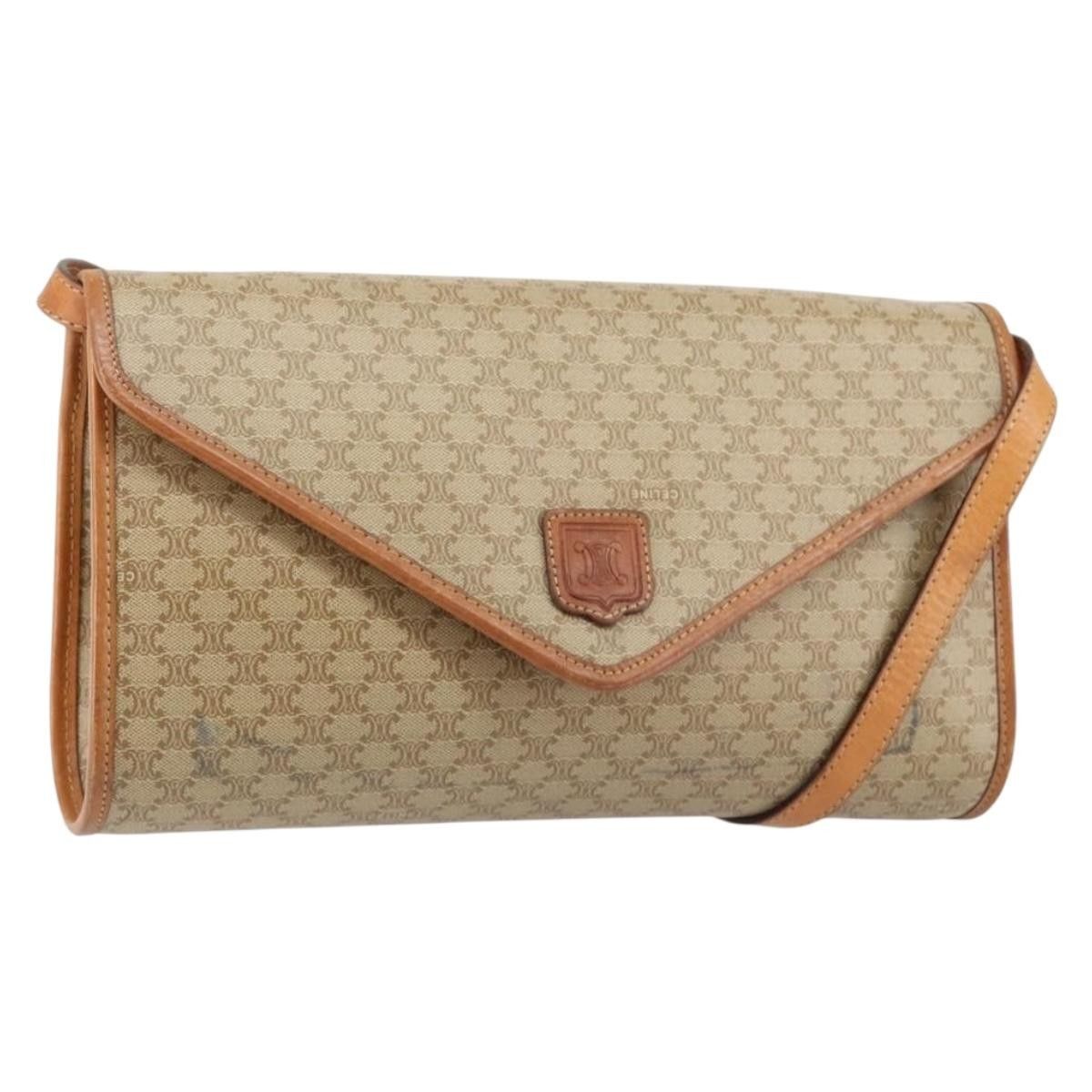 Celine Celine Vintage Macadam Canvas and Leather Size ONE SIZE - 1 Thumbnail